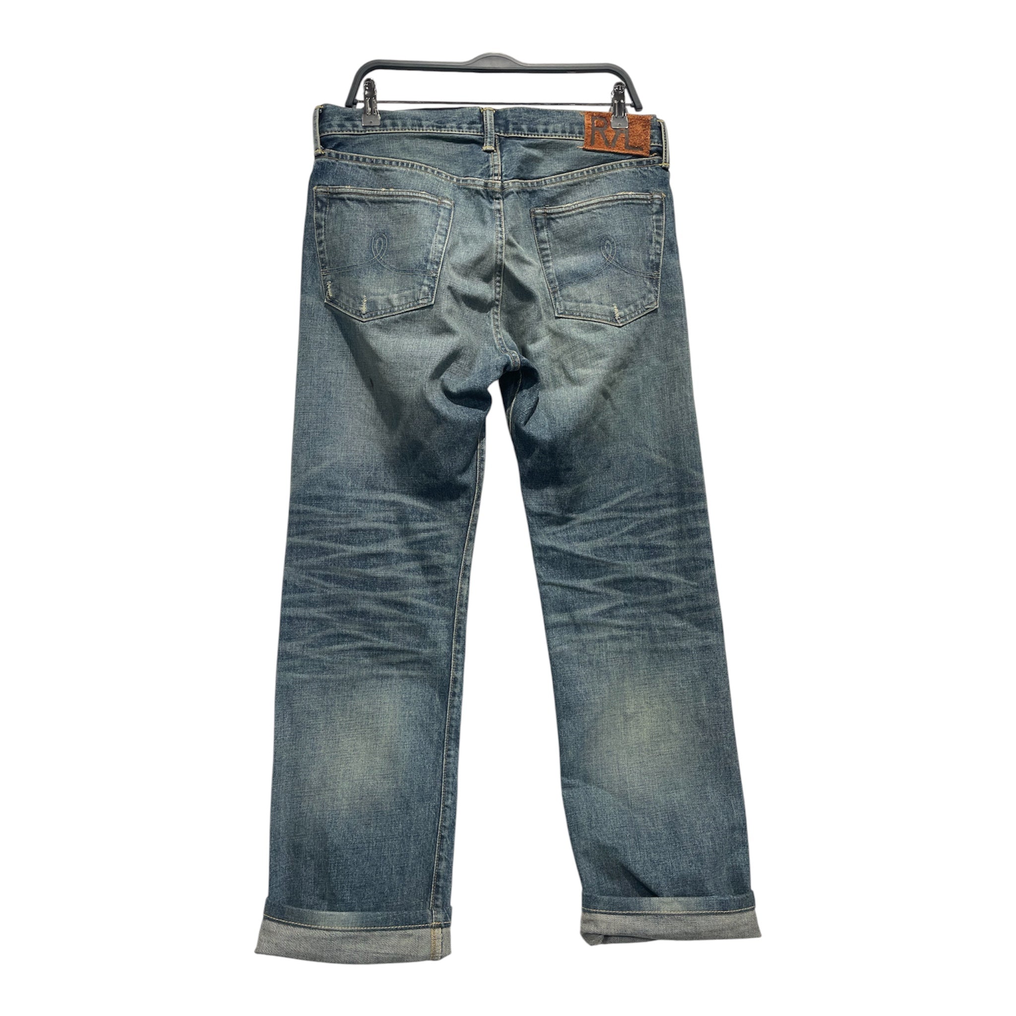 RRL/Straight Pants/33/Denim/IDG/ view 2