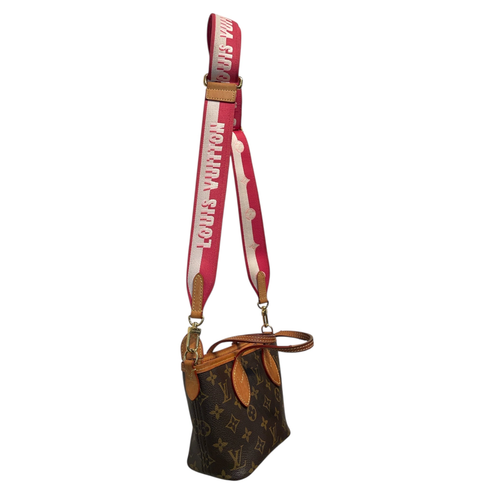 LOUIS VUITTON/Cross Body Bag/O/S/Monogram/Leather/BRW/Neverfull BB Tote view 6