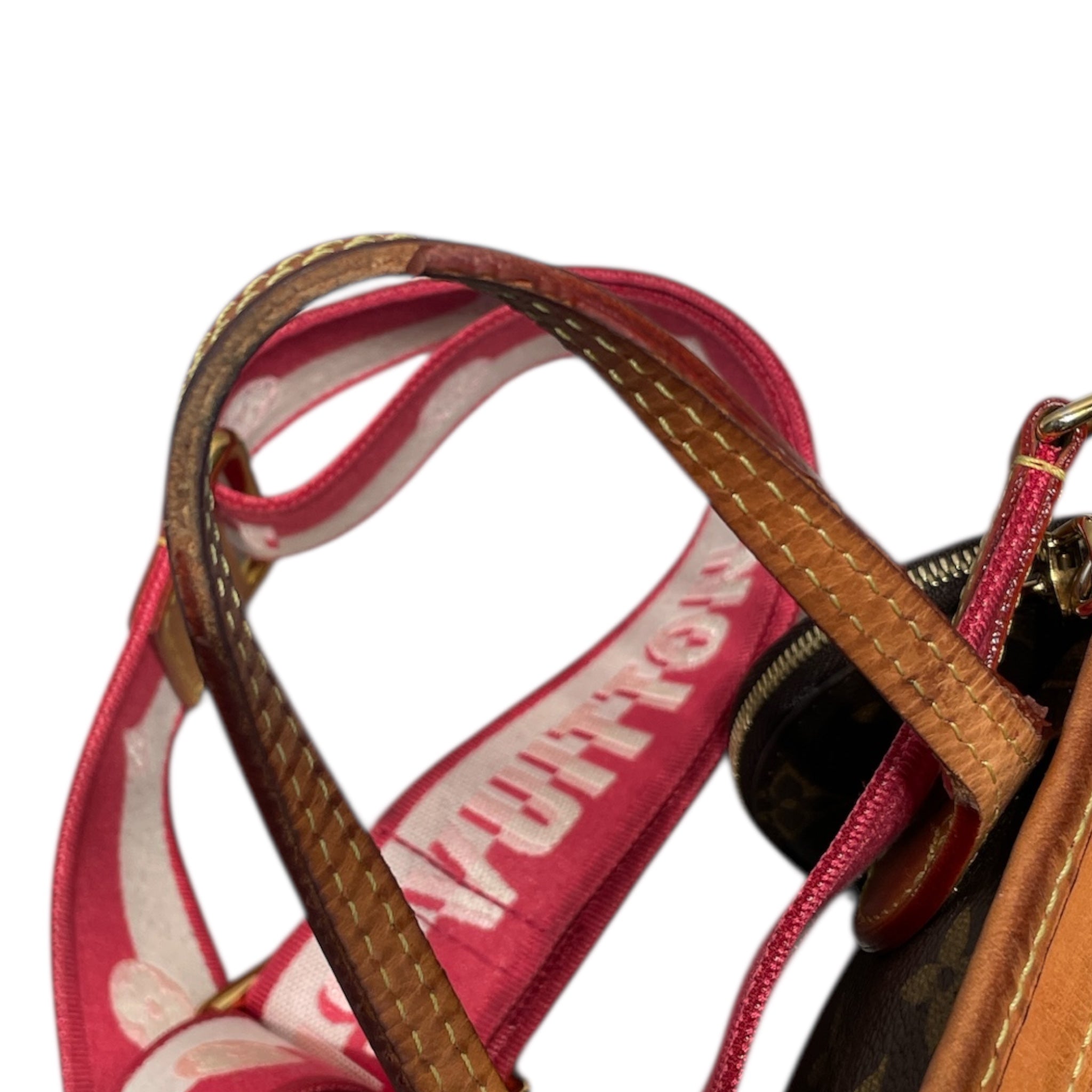 LOUIS VUITTON/Cross Body Bag/O/S/Monogram/Leather/BRW/Neverfull BB Tote view 10