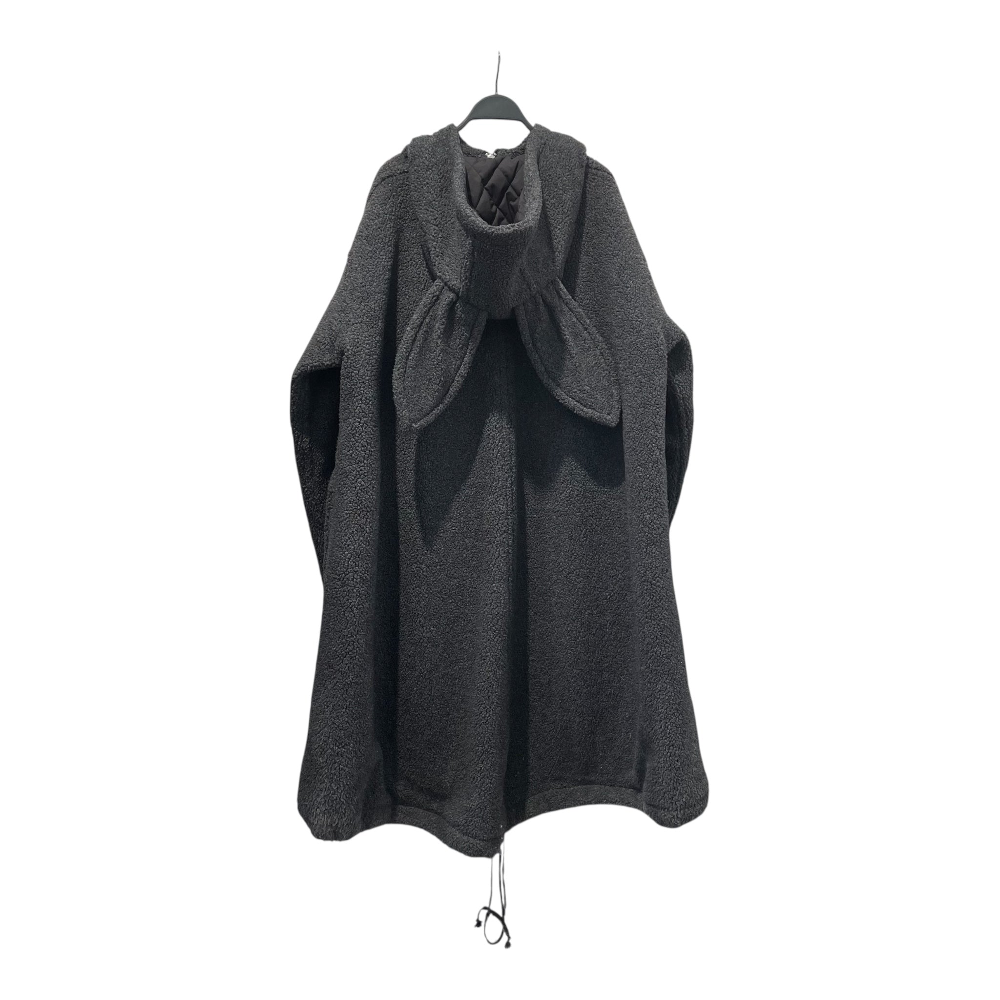 COMME des GARCONS SHIRT BOYS/Hoodie/OS/Polyester/GRY/RABBIT EAR ROBE view 2