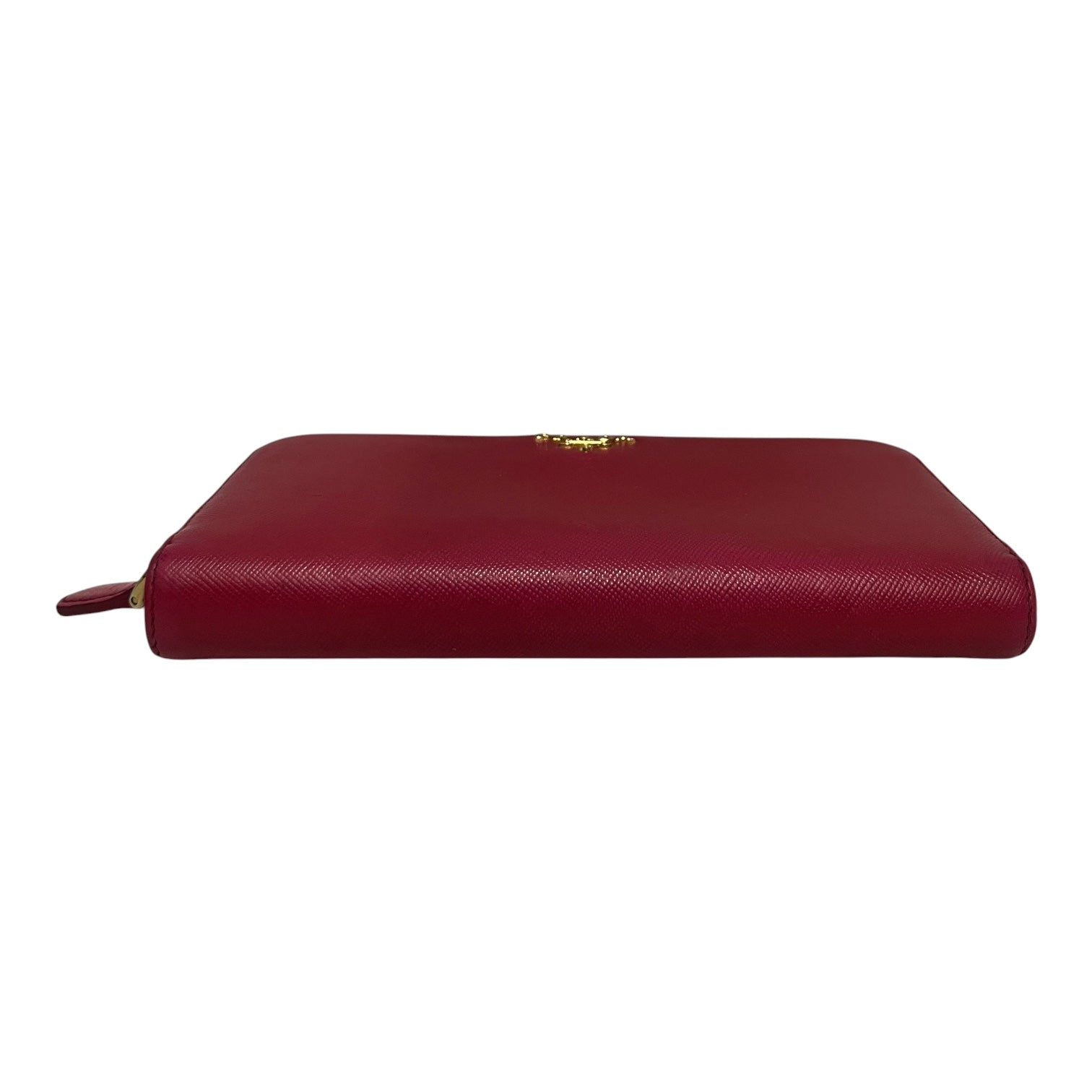 PRADA/Long Wallet/Leather/PNK/saffiano view 3