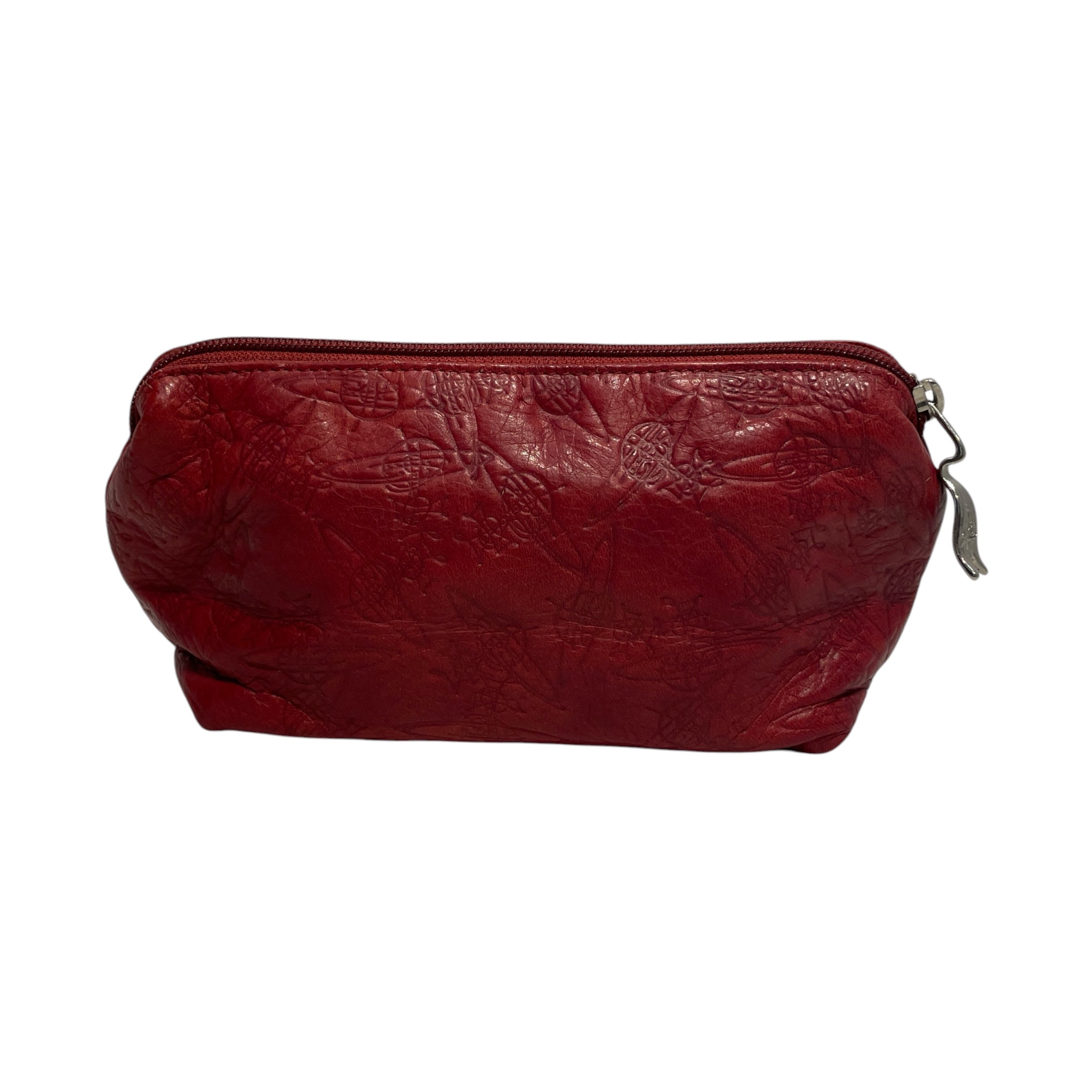 Vivienne Westwood/Accessories/Leather/RED/POUCH view 2