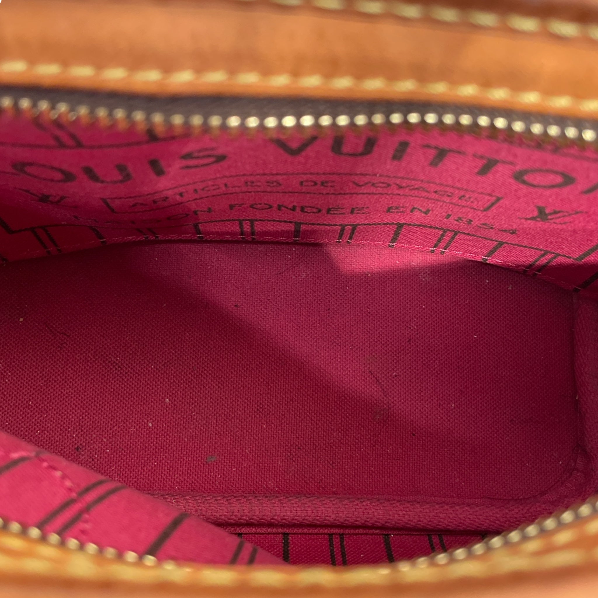 LOUIS VUITTON/Cross Body Bag/O/S/Monogram/Leather/BRW/Neverfull BB Tote view 4