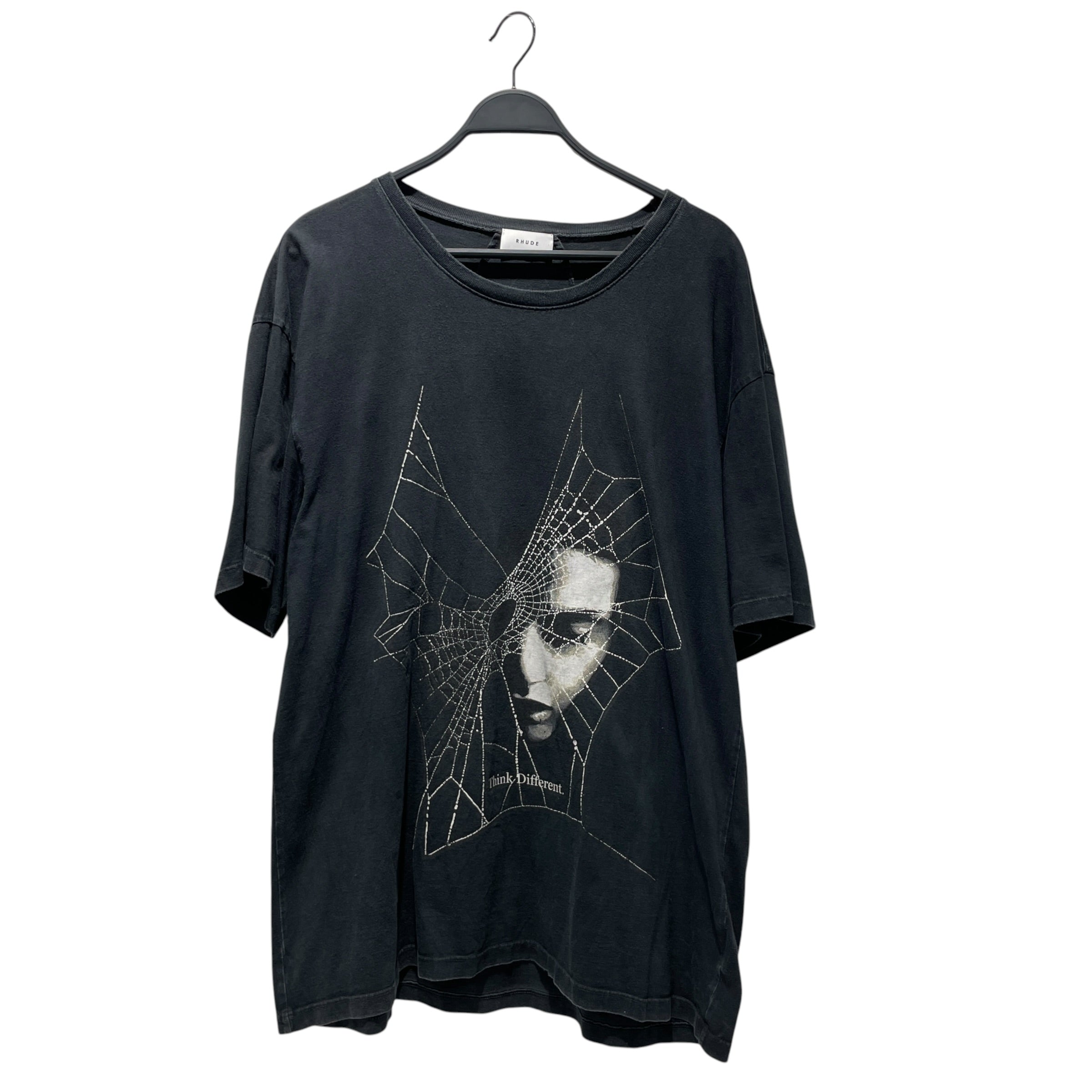 RHUDE/T-Shirt/XL/Cotton/GRY/ view 1