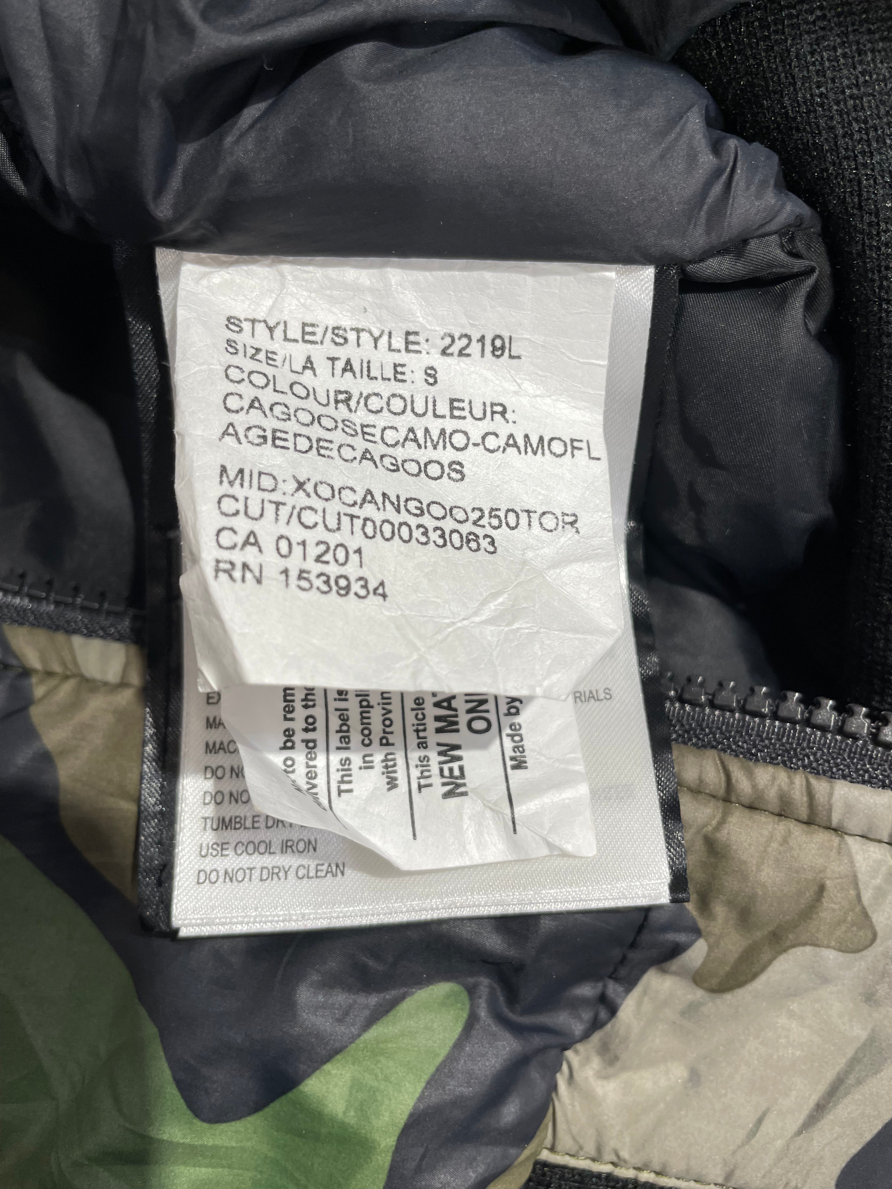 CANADA GOOSE/Blouson/S/Camouflage/Nylon/GRN/2219L view 6