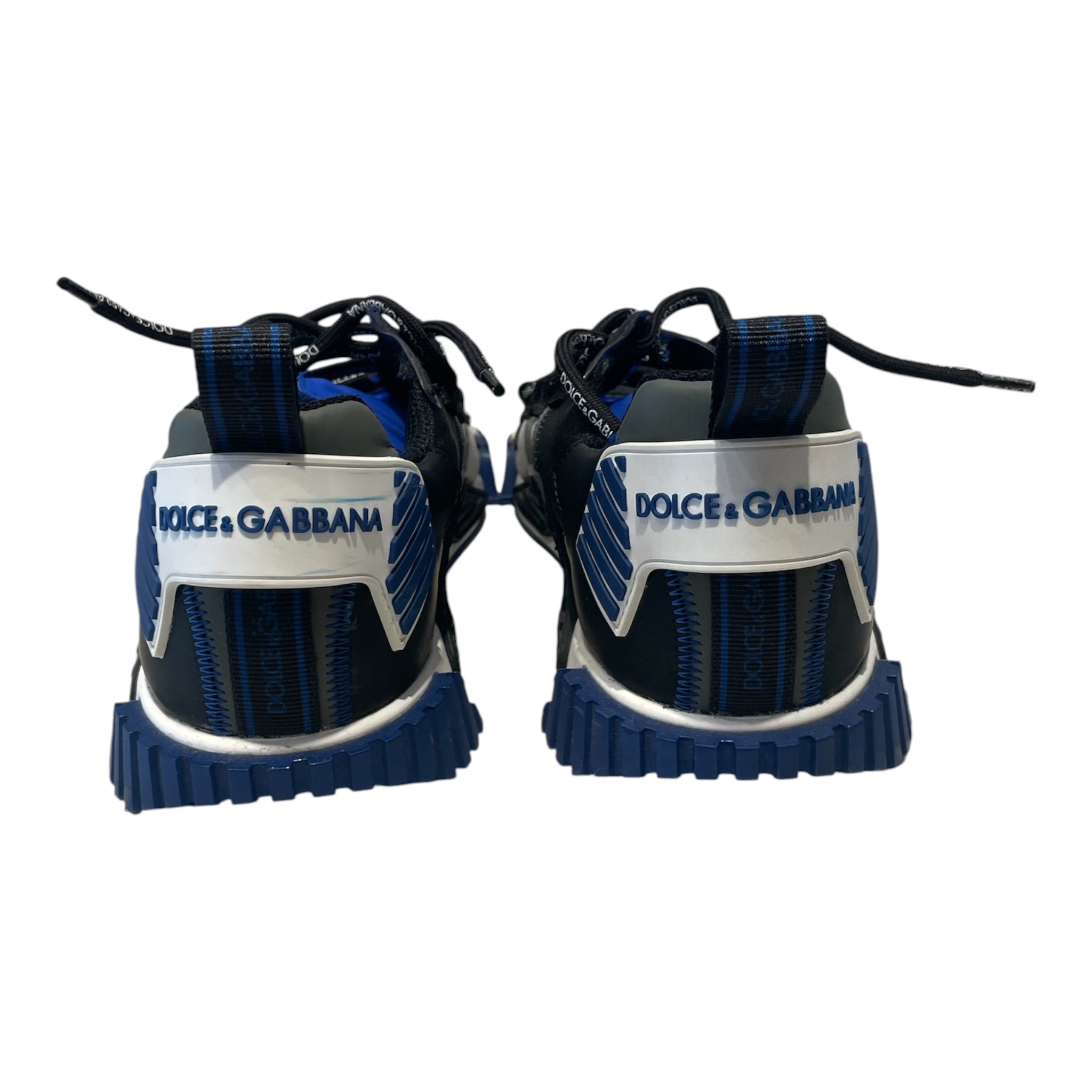 DOLCE&GABBANA/Low-Sneakers/US 10/Cotton/BLU/Dolce & Gabana Low Top NS1 view 4