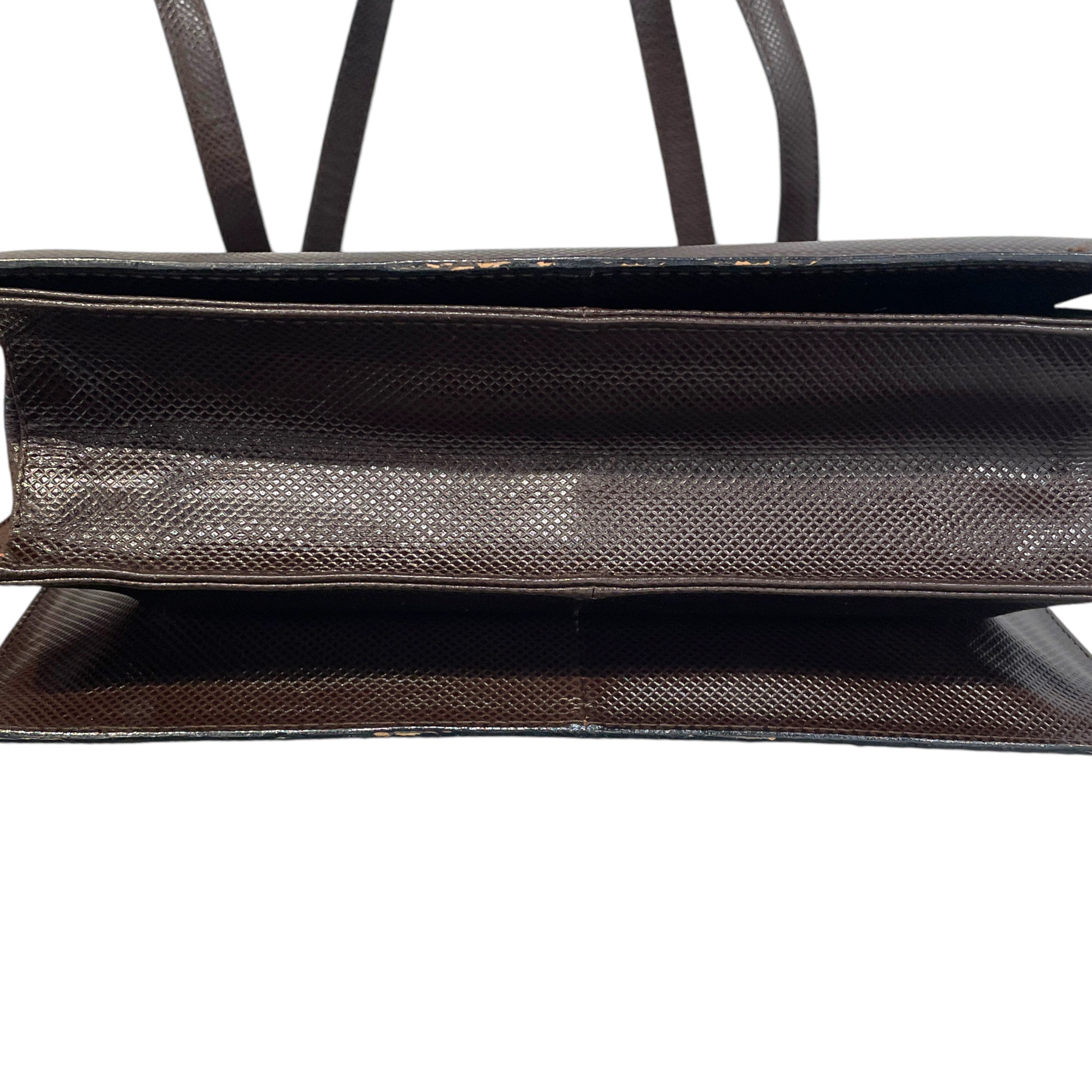 BOTTEGA VENETA/Cross Body Bag/Acrylic/BRW/FLAT HAND BAG view 5