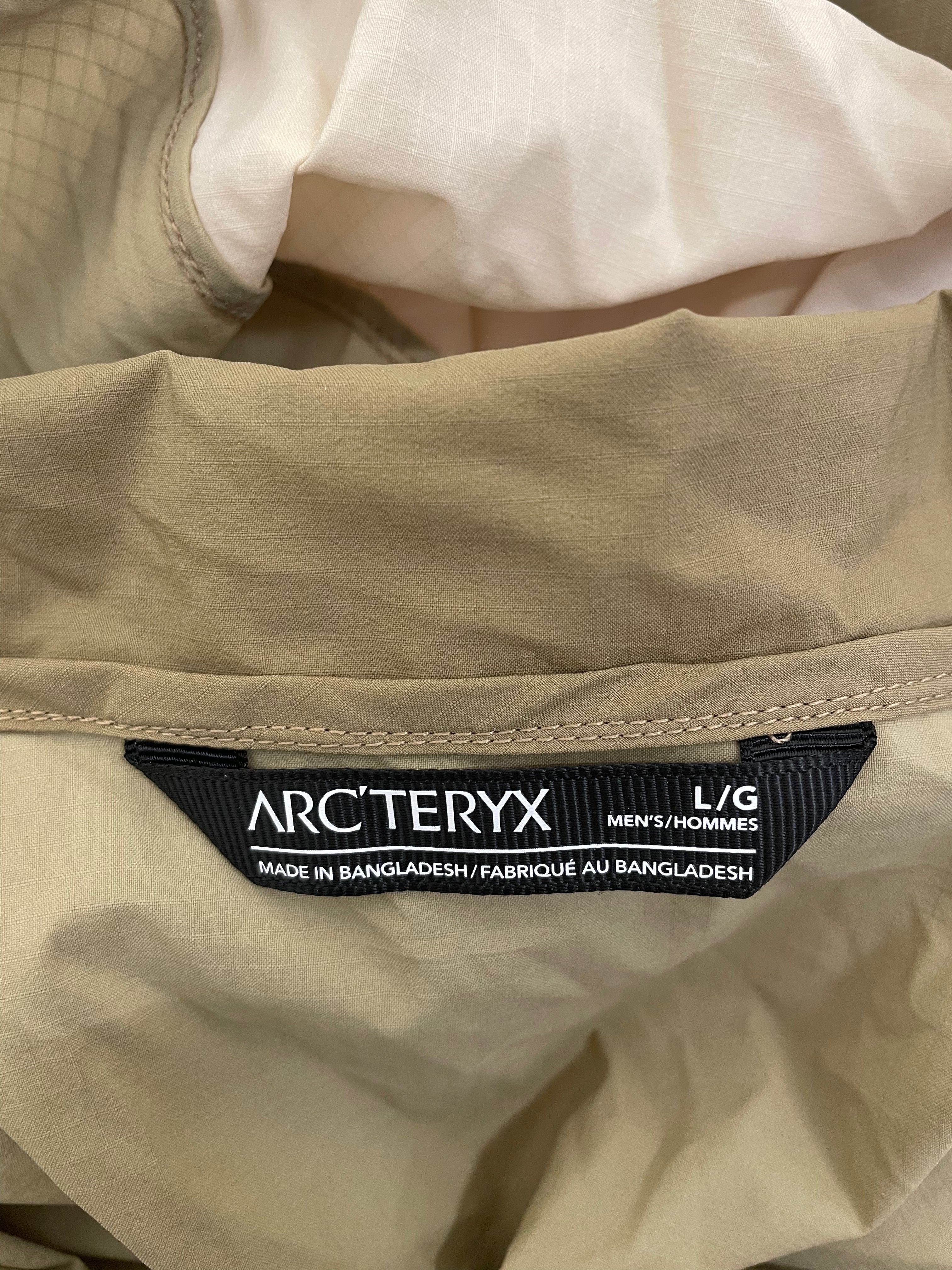 ARC'TERYX/BEAMS/Windbreaker/L/Nylon/KHK/ view 4