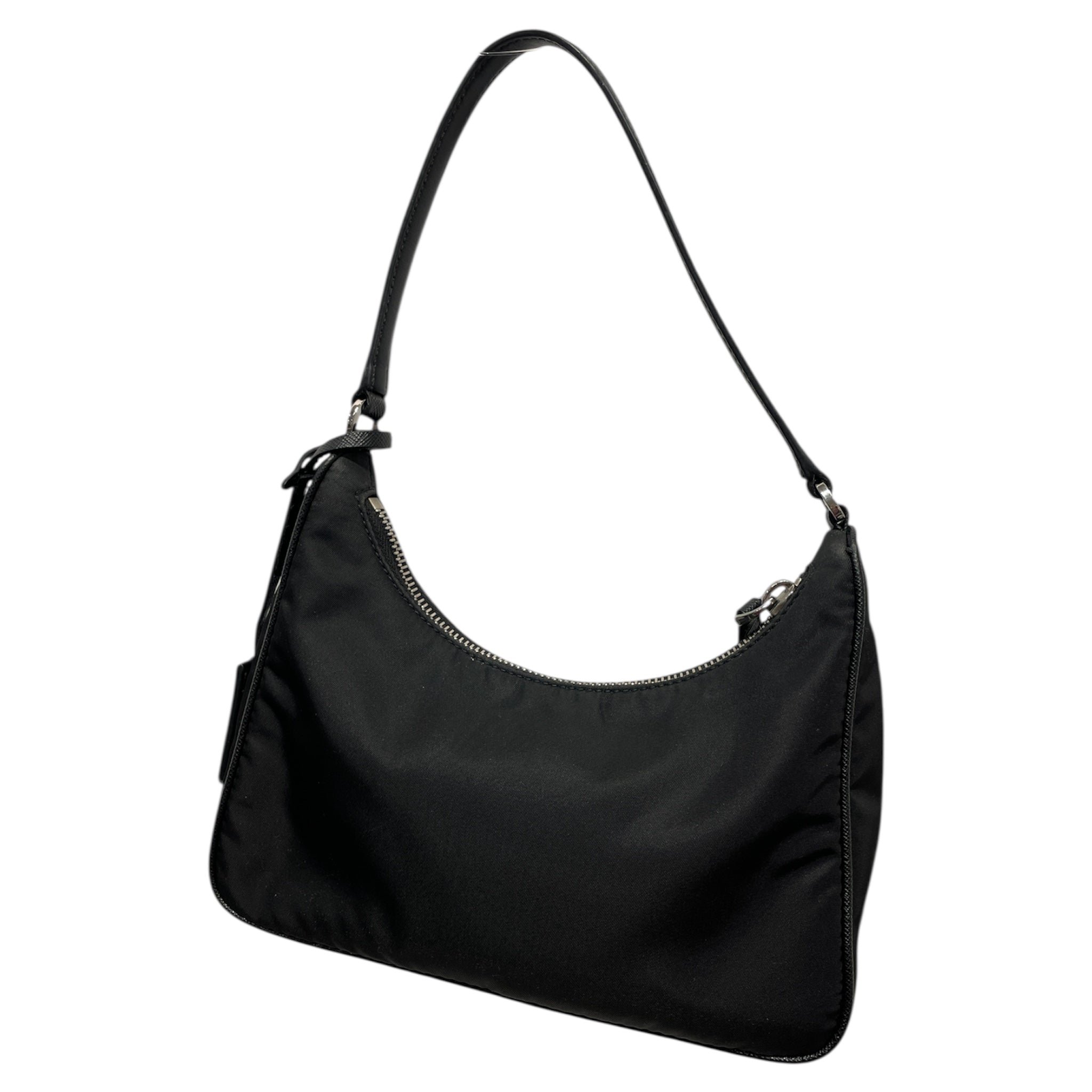 PRADA/Hand Bag/Nylon/BLK/re-edition 2005 view 2