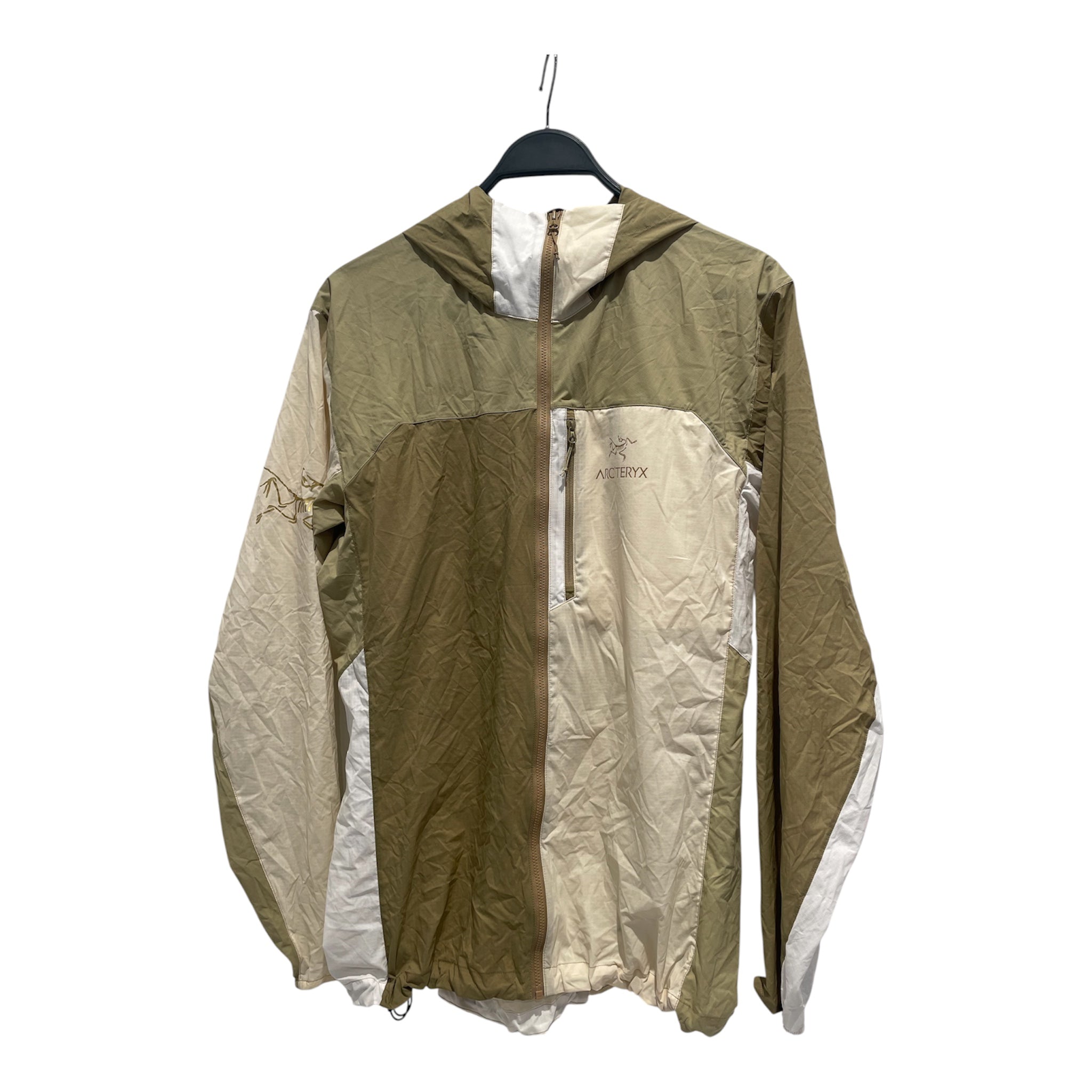 ARC'TERYX/BEAMS/Windbreaker/L/Nylon/KHK/ view 1