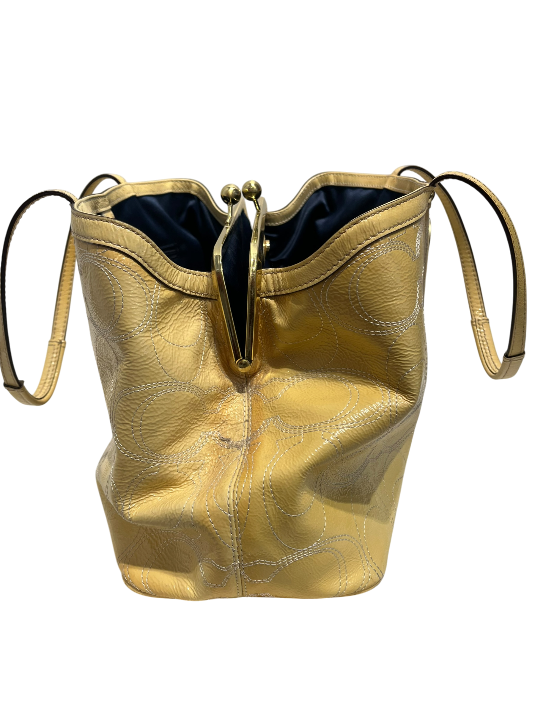 COACH/Tote Bag/Leather Stitch Tote Bag view 6