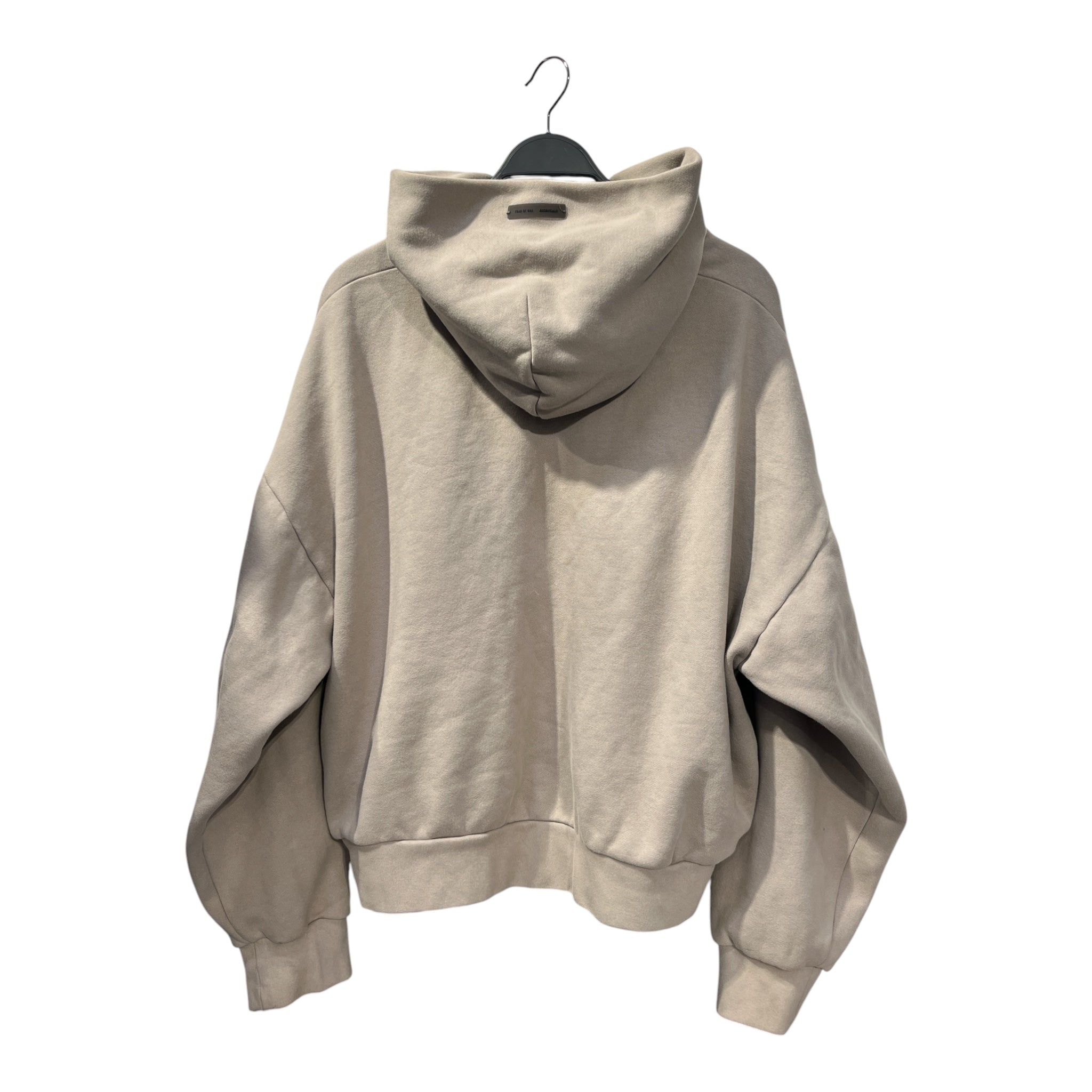 FOG ESSENTIALS/Hoodie/XL/Cotton/GRY/RED LOGO COLLEGIATE GRAPHIC view 2