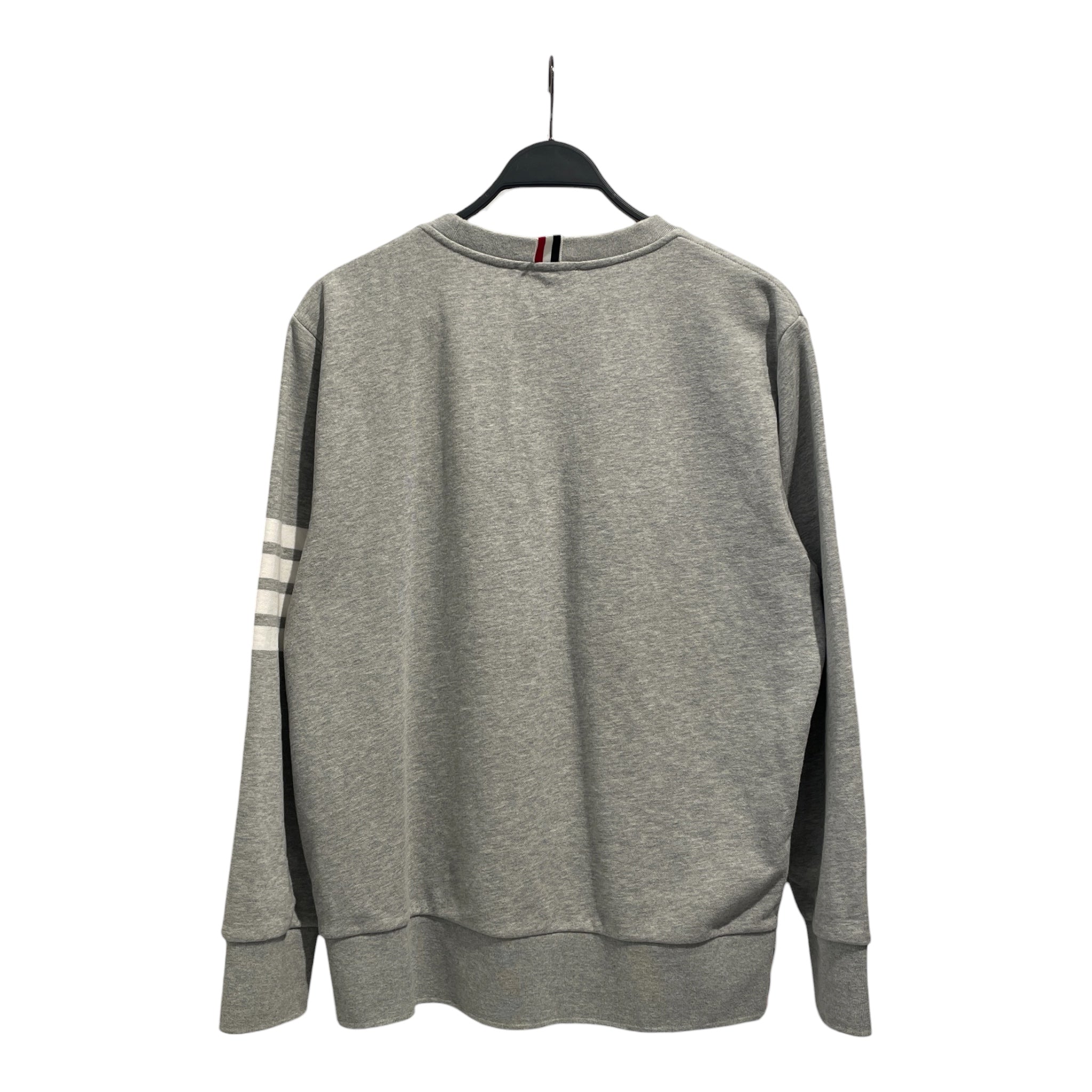 THOM BROWNE. NEW YORK/Sweatshirt/4/Cotton/GRY/ view 2