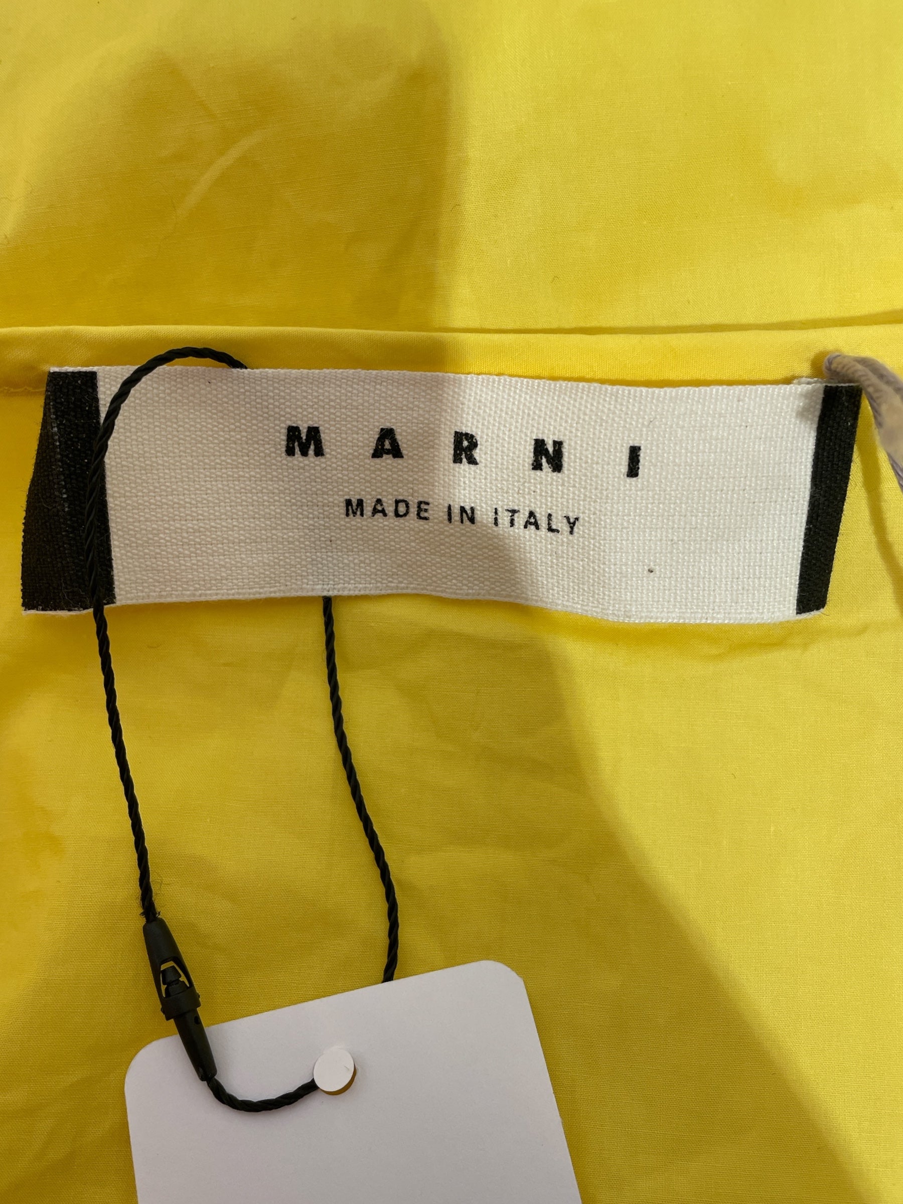 MARNI/Skirt/42/Cotton/YEL/Mini Skirt view 3