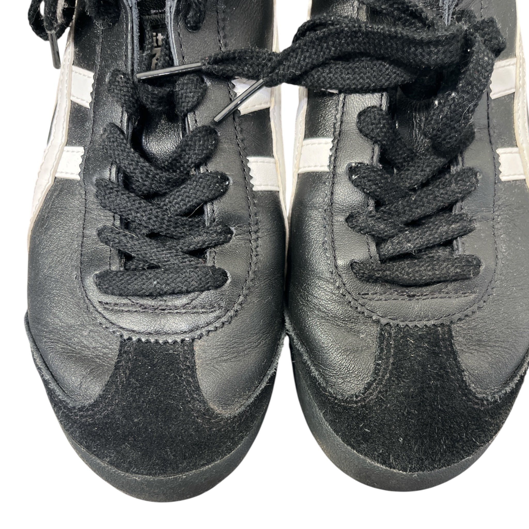 Onitsuka Tiger/Low-Sneakers/US 6.5/Leather/BLK/MEXICO 66 SUEDE TOE CAP view 4