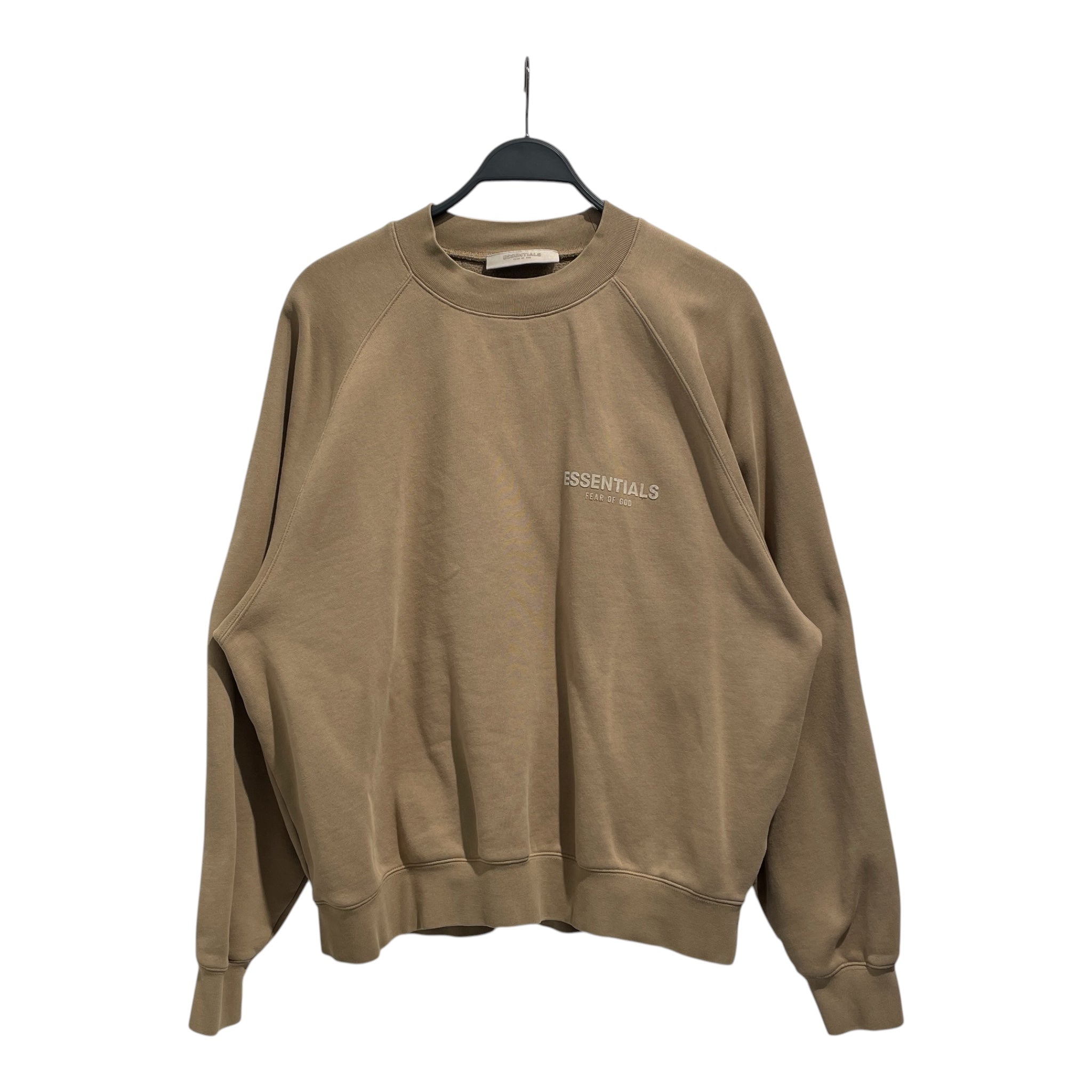 ESSENTIALS/Sweatshirt/M/Cotton/BEG/ view 1