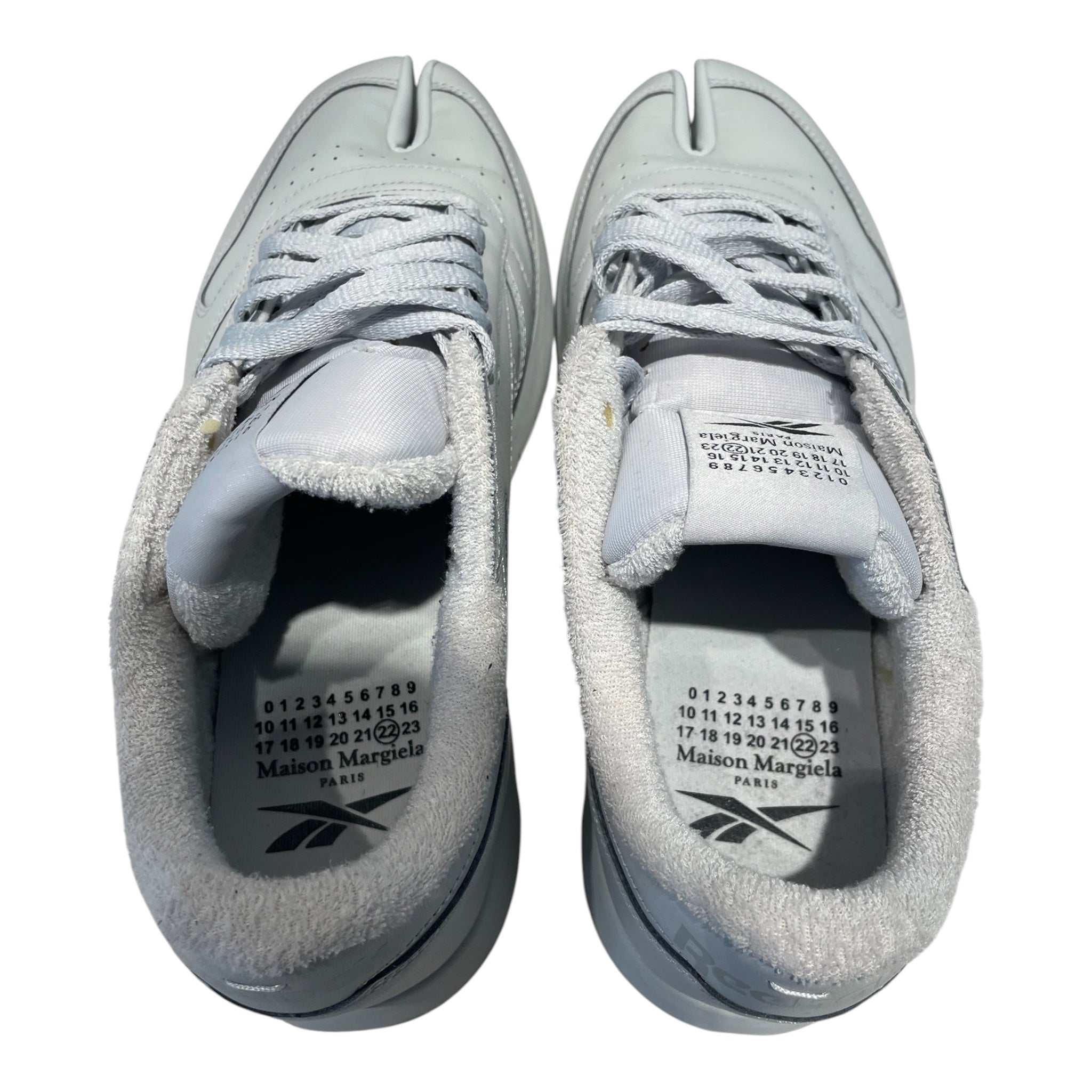 Reebok/Maison Margiela/Low-Sneakers/US 12/GRY/CLASSIC LEATHER TABI view 3