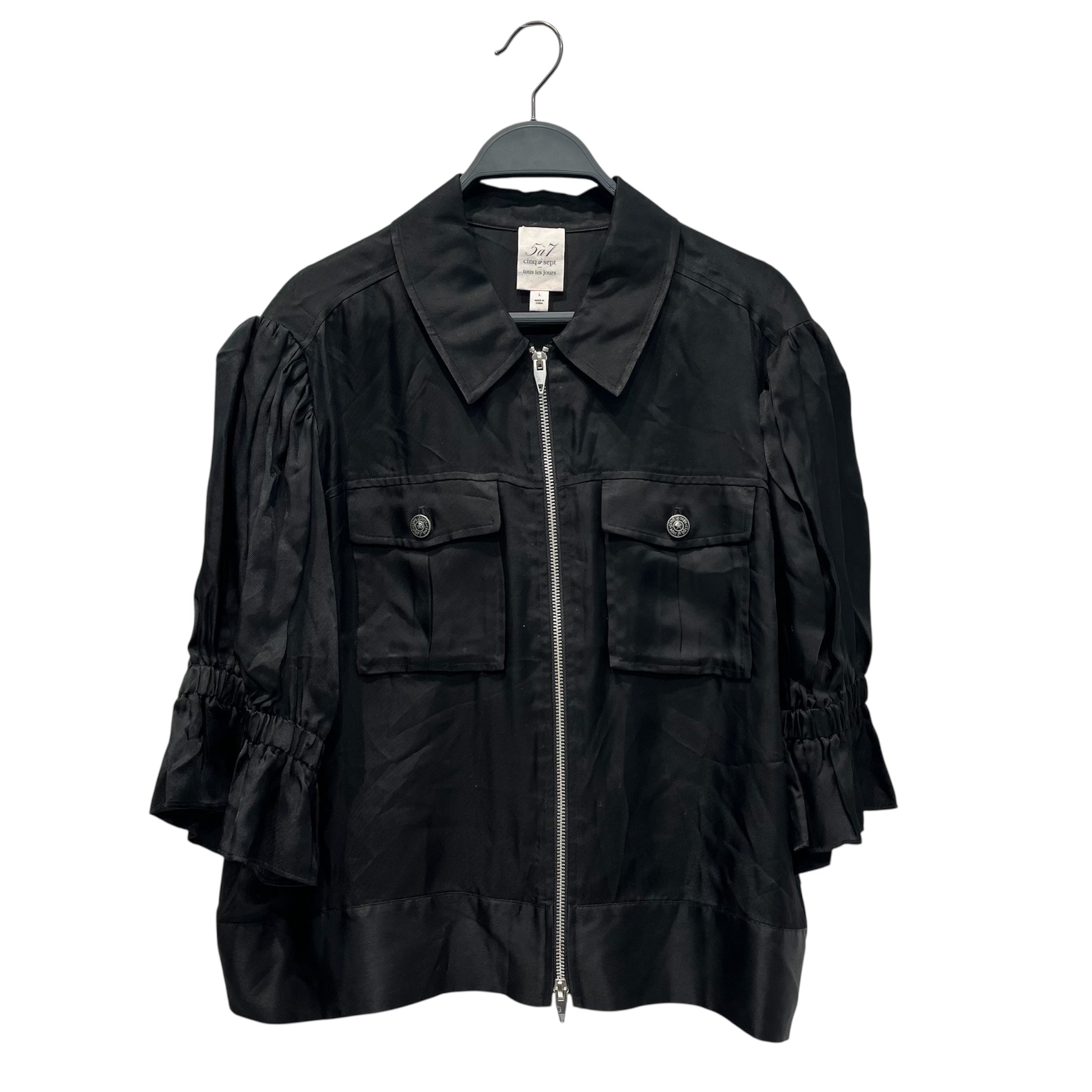 Cinq a Sept/Jacket/L/BLK/ view 1