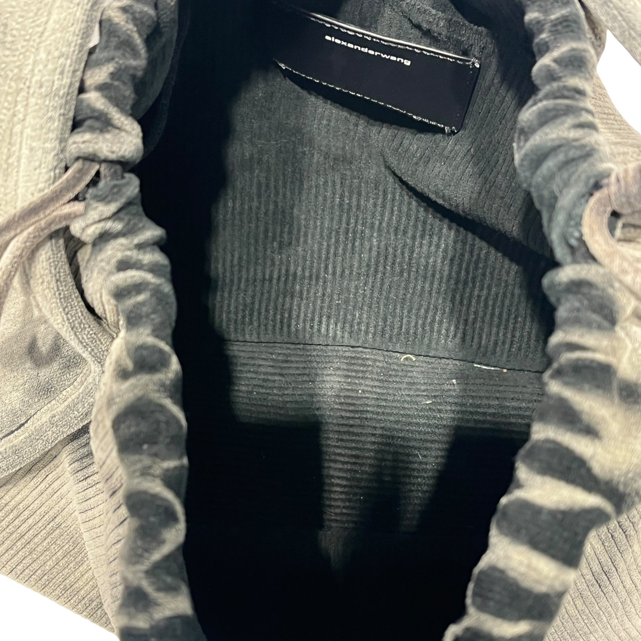 Alexander Wang/Bag/Cotton/GRY/corduroy view 4