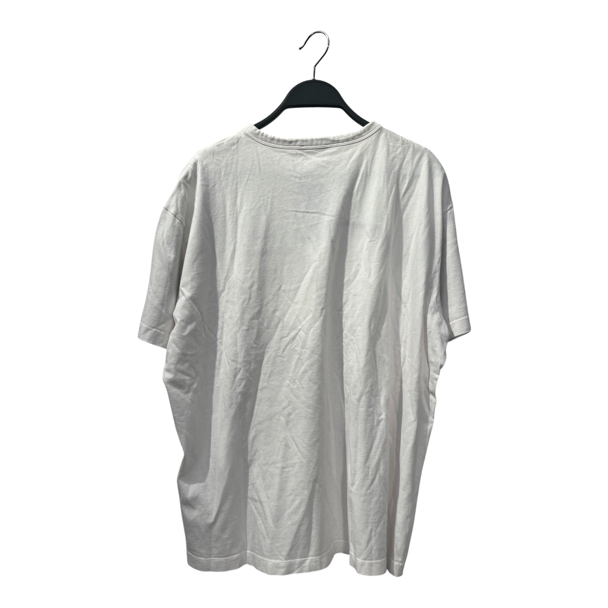 MONCLER/T-Shirt/XL/Cotton/WHT/Graphic/BLACK LETTERING OVER CHEST view 2
