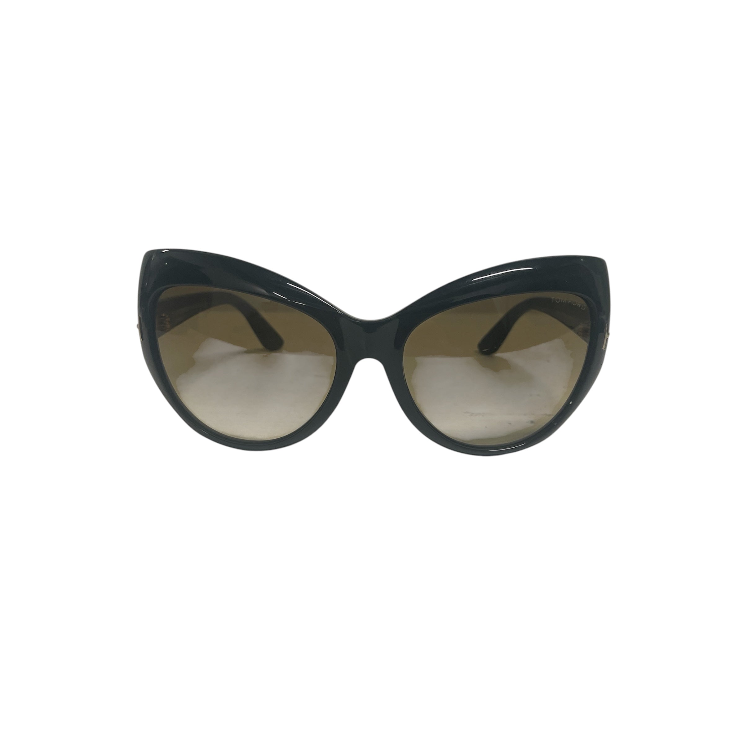 TOM FORD/Sunglasses/Plastic/BLK/L's/CAT EYE/BARDOT TF 284 01F/CASE view 1