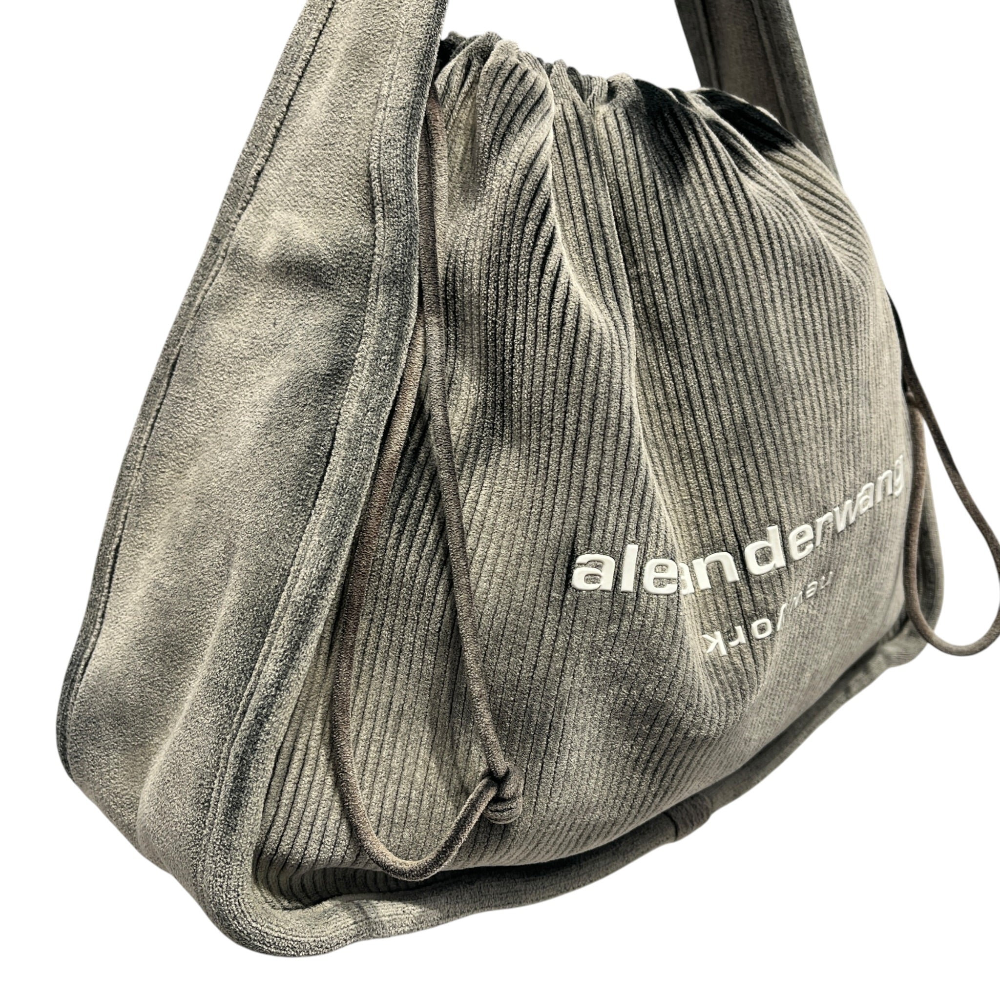 Alexander Wang/Bag/Cotton/GRY/corduroy view 6