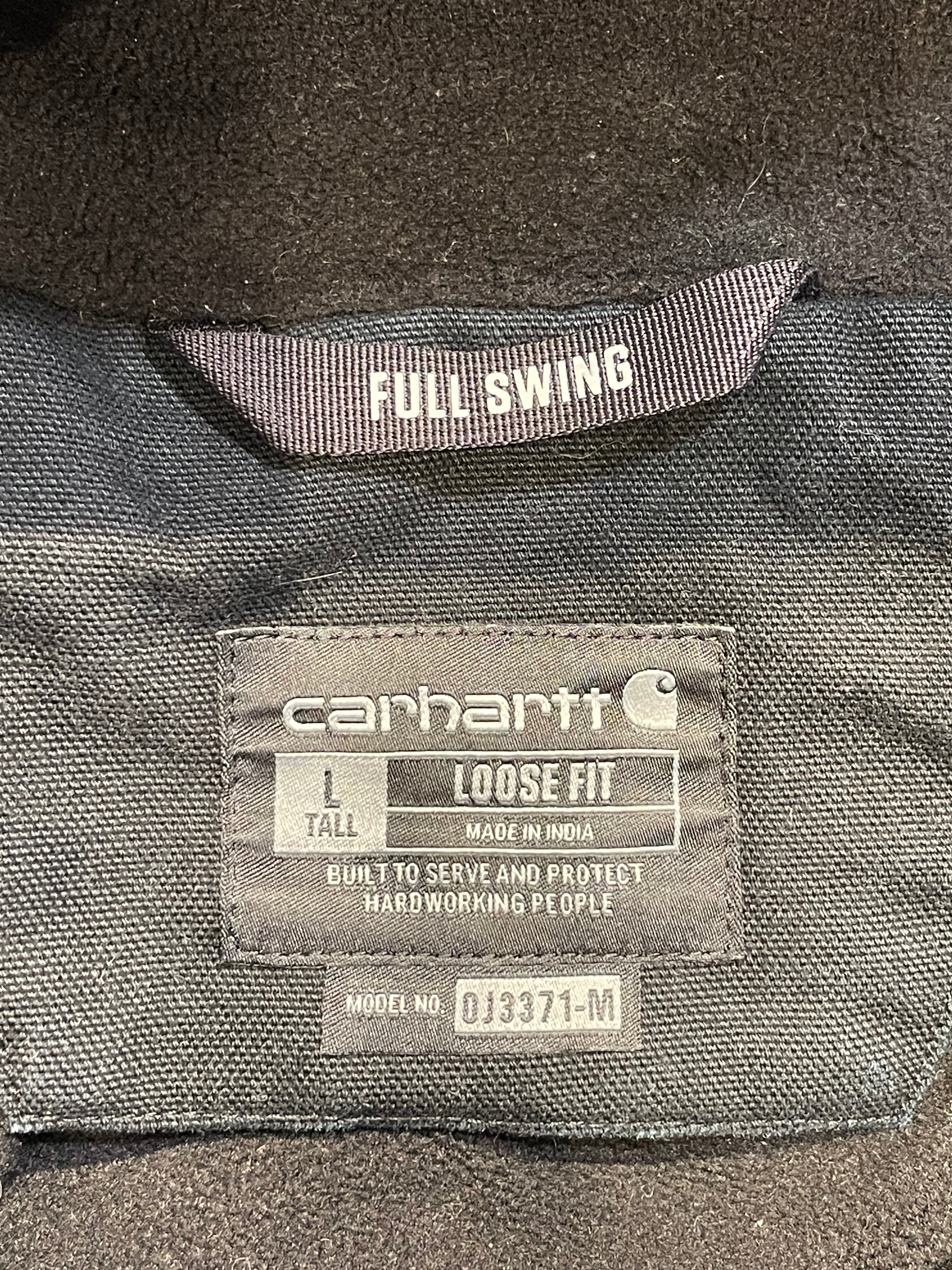 Carhartt/Jacket/L/Cotton/BLK/full swing view 3