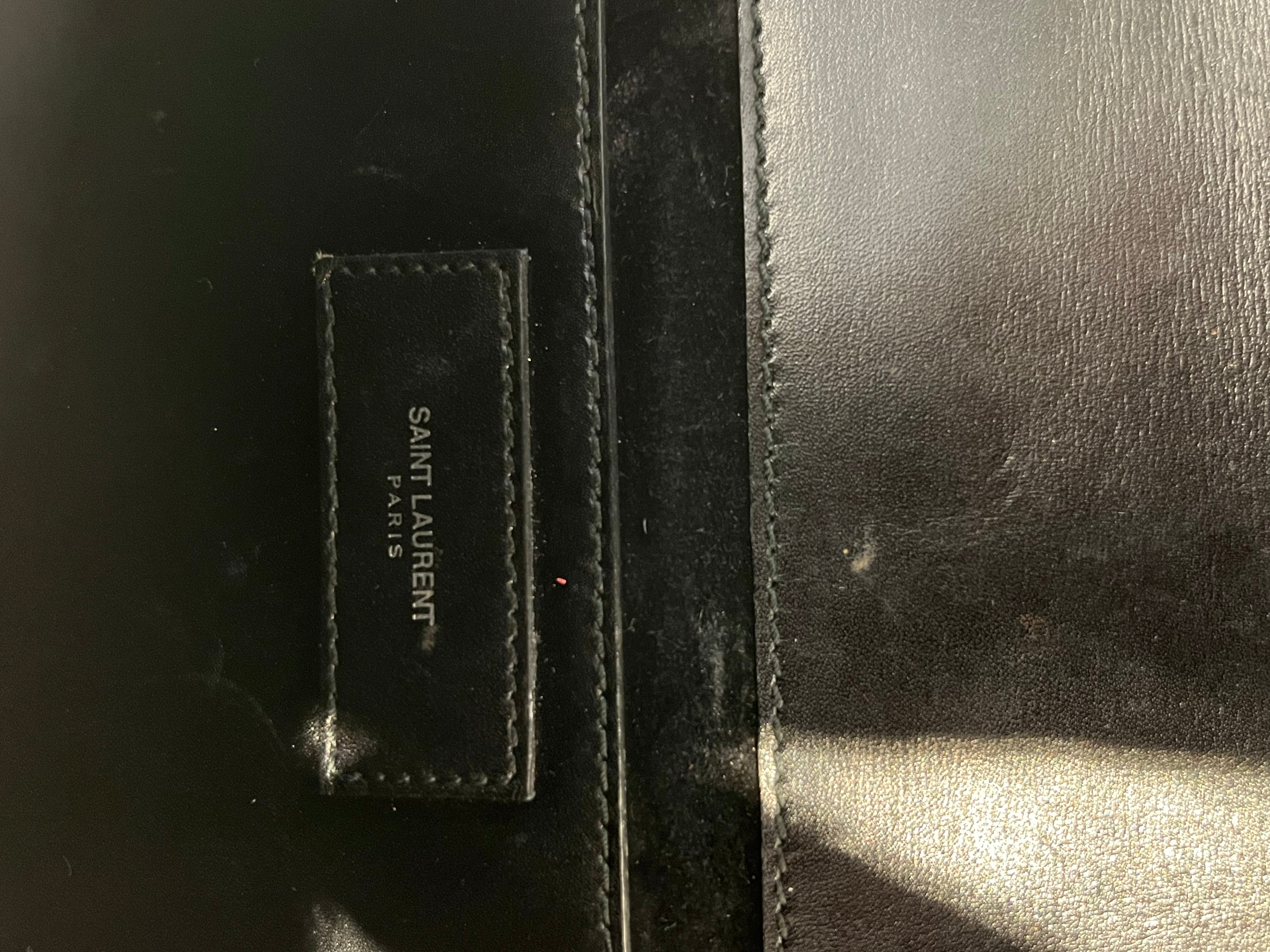 SAINT LAURENT/Clutch Bag/Glitter/BLK/SEQUIN BETTY BAG view 4