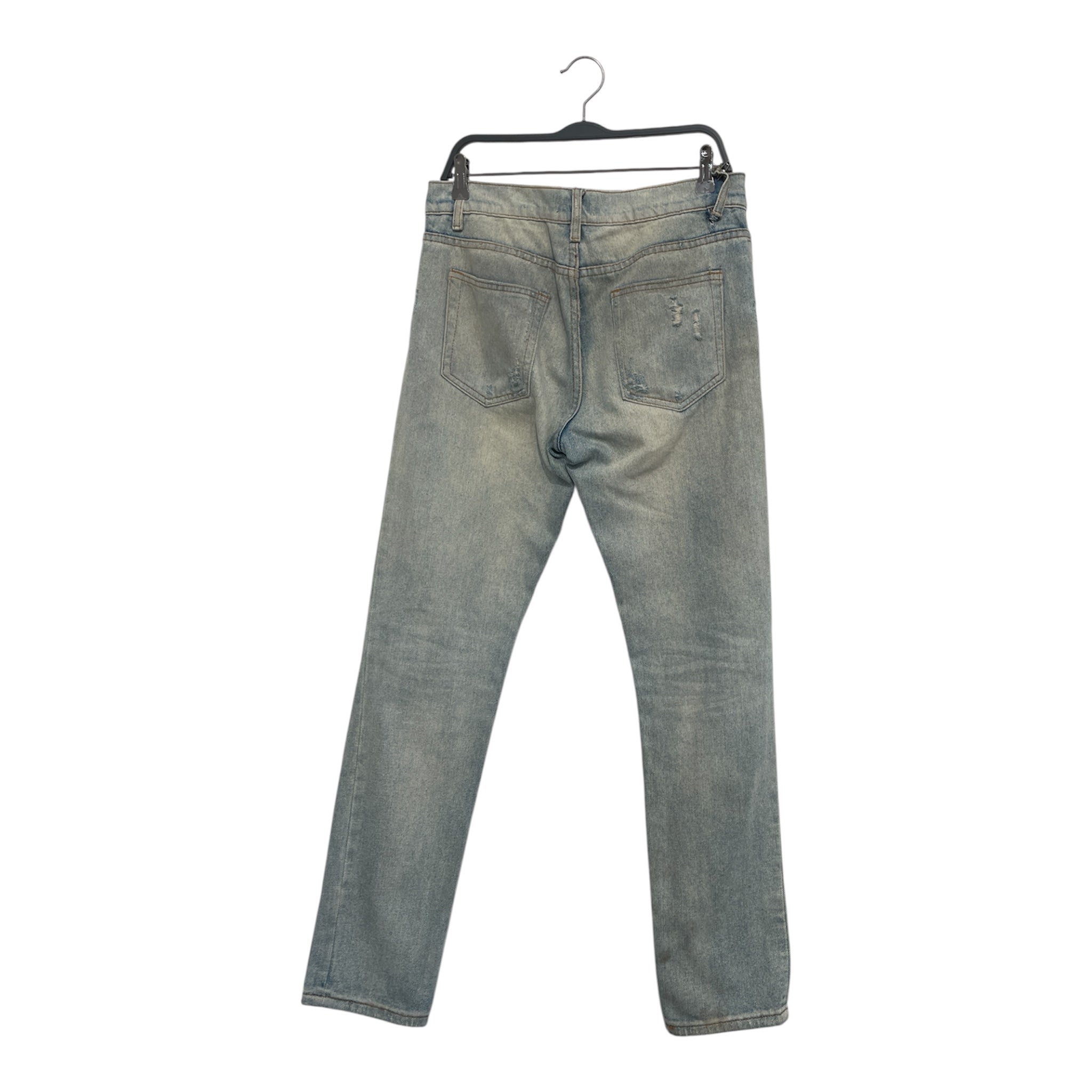 424(FourTwoFour)/Skinny Pants/32/Cotton/BLU/424 distressed look jeans view 2