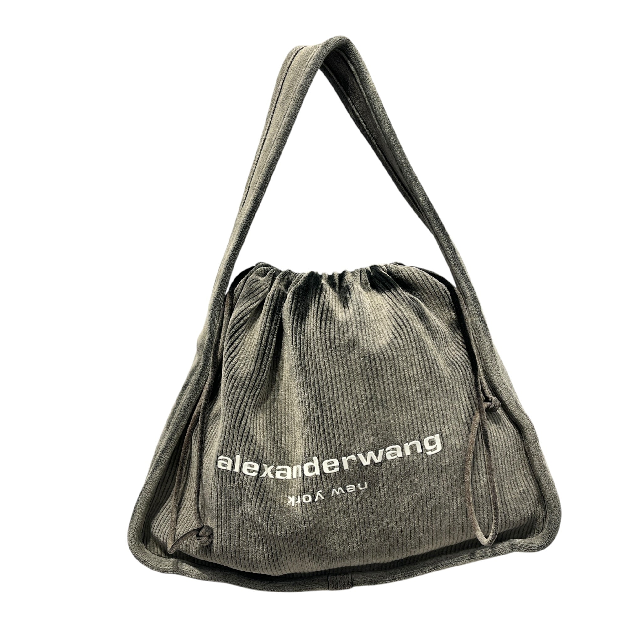 Alexander Wang/Bag/Cotton/GRY/corduroy view 1