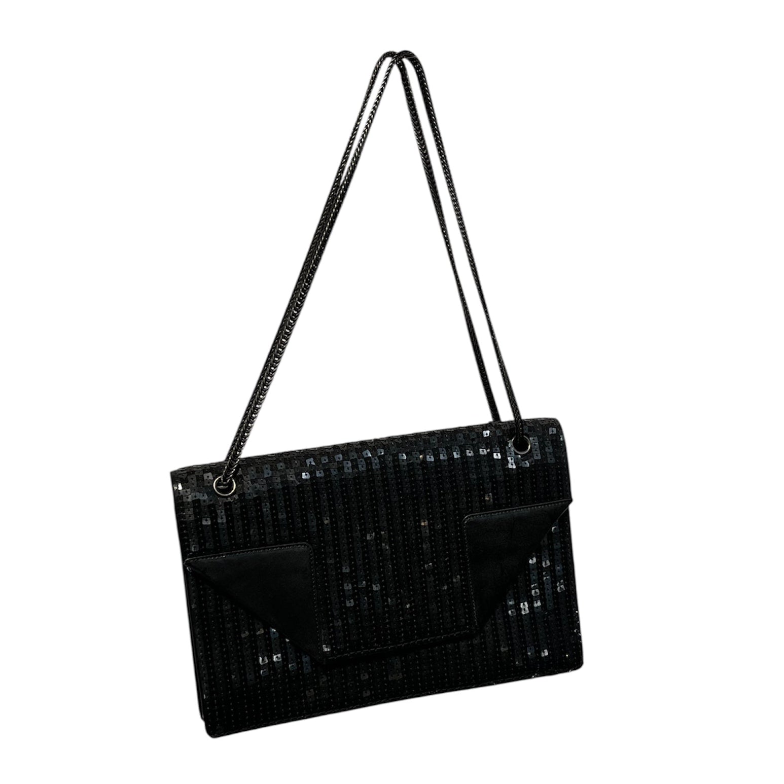 SAINT LAURENT/Clutch Bag/Glitter/BLK/SEQUIN BETTY BAG view 2