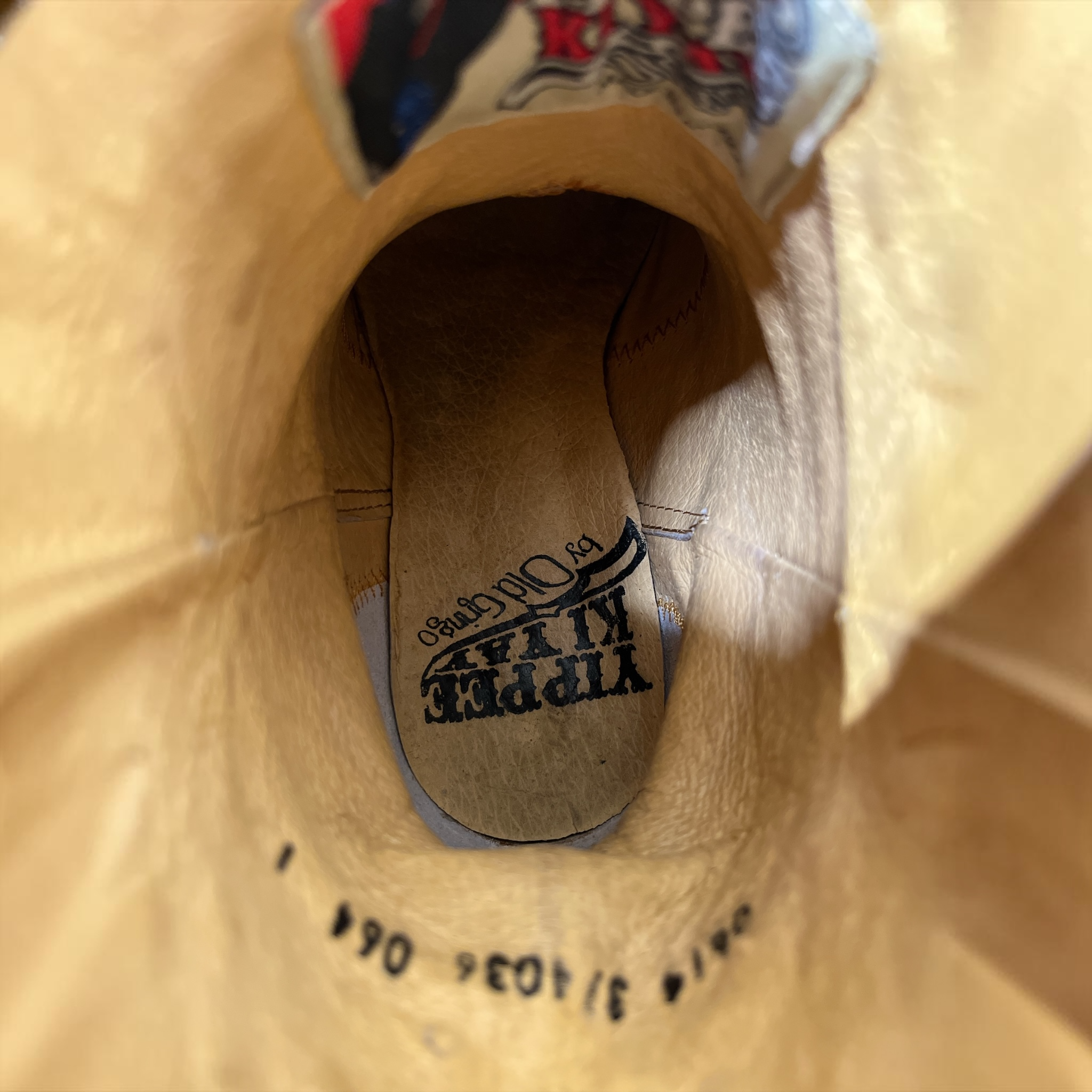 OLD GRINGO/Western Boots/US 7.5/Leather/CML/TRIANGLE DESIGN view 3