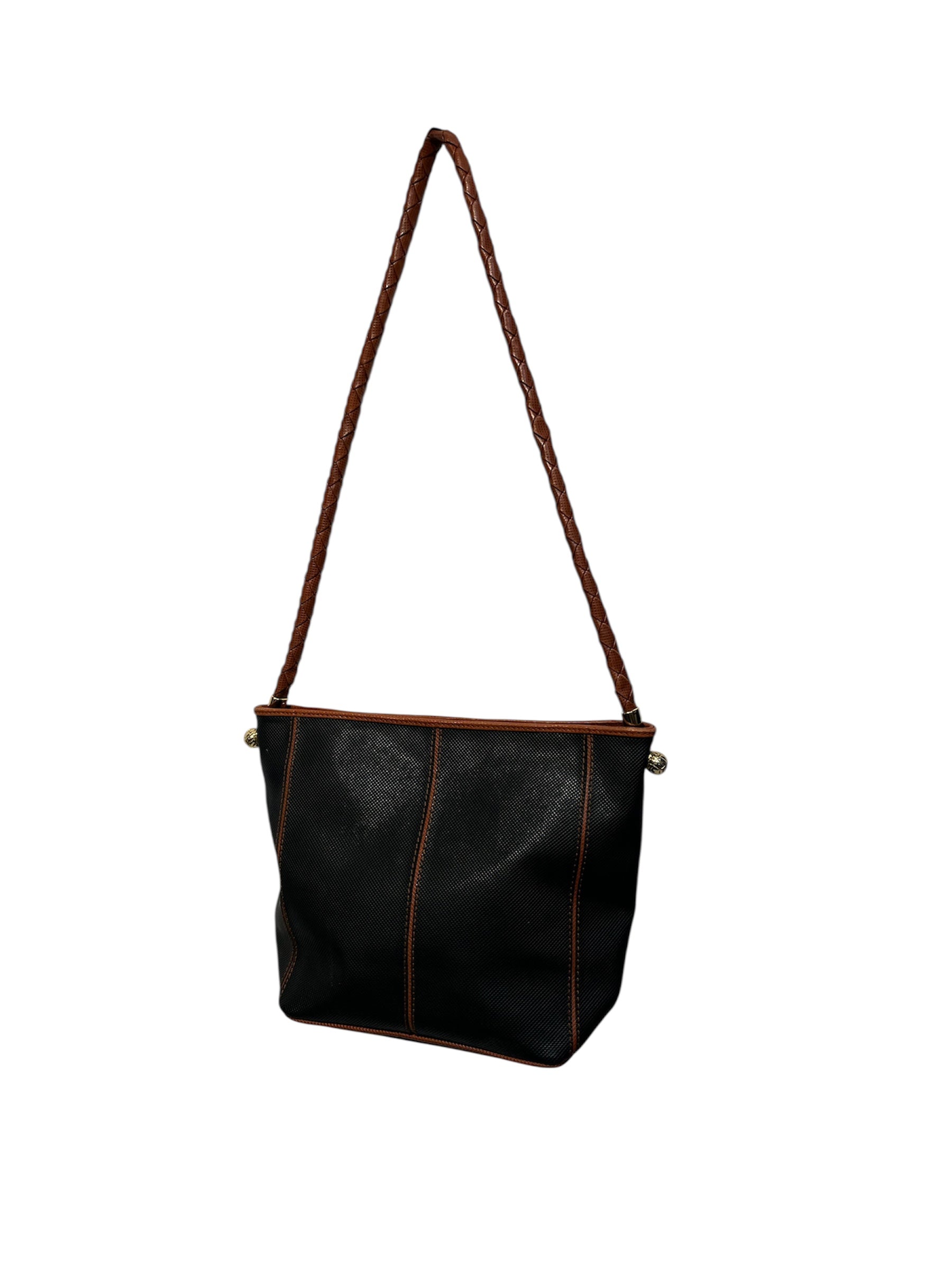 BOTTEGA VENETA/Hand Bag/Leather/BLK/ view 1