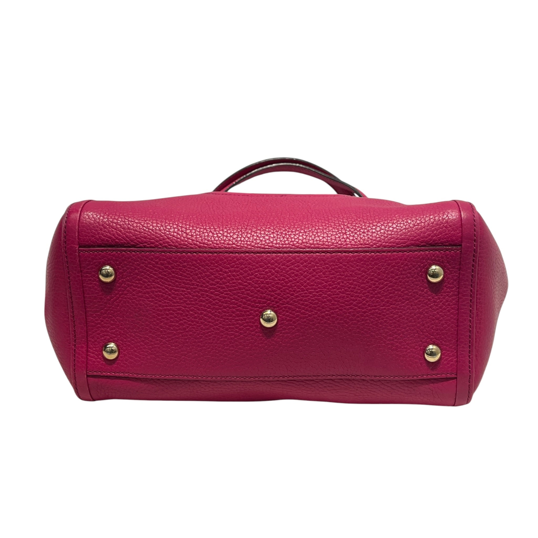GUCCI/Hand Bag/Leather/PNK/interlocking g soho view 3