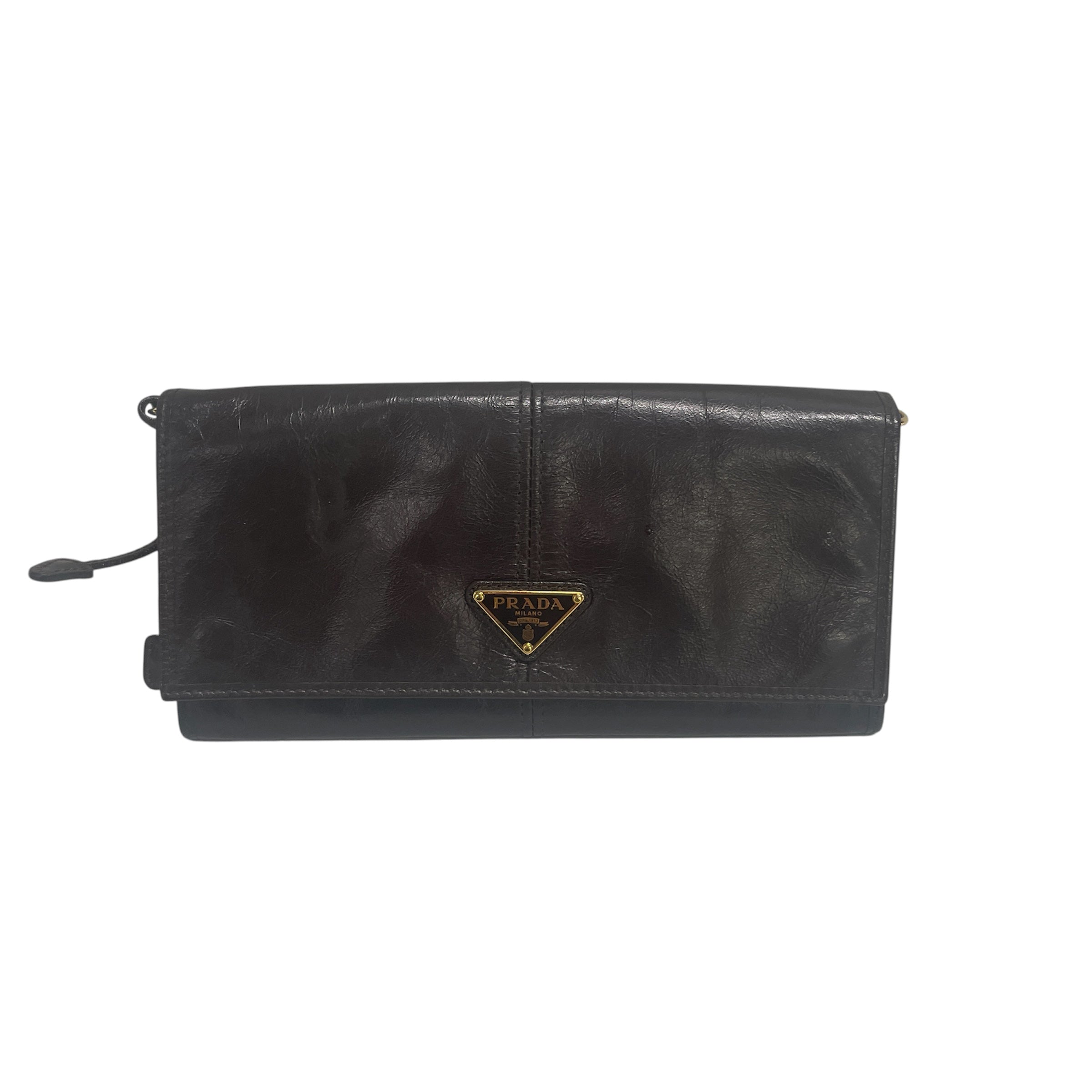PRADA/Wallet/Leather/BRW/L's/DRMXBJ6 view 1