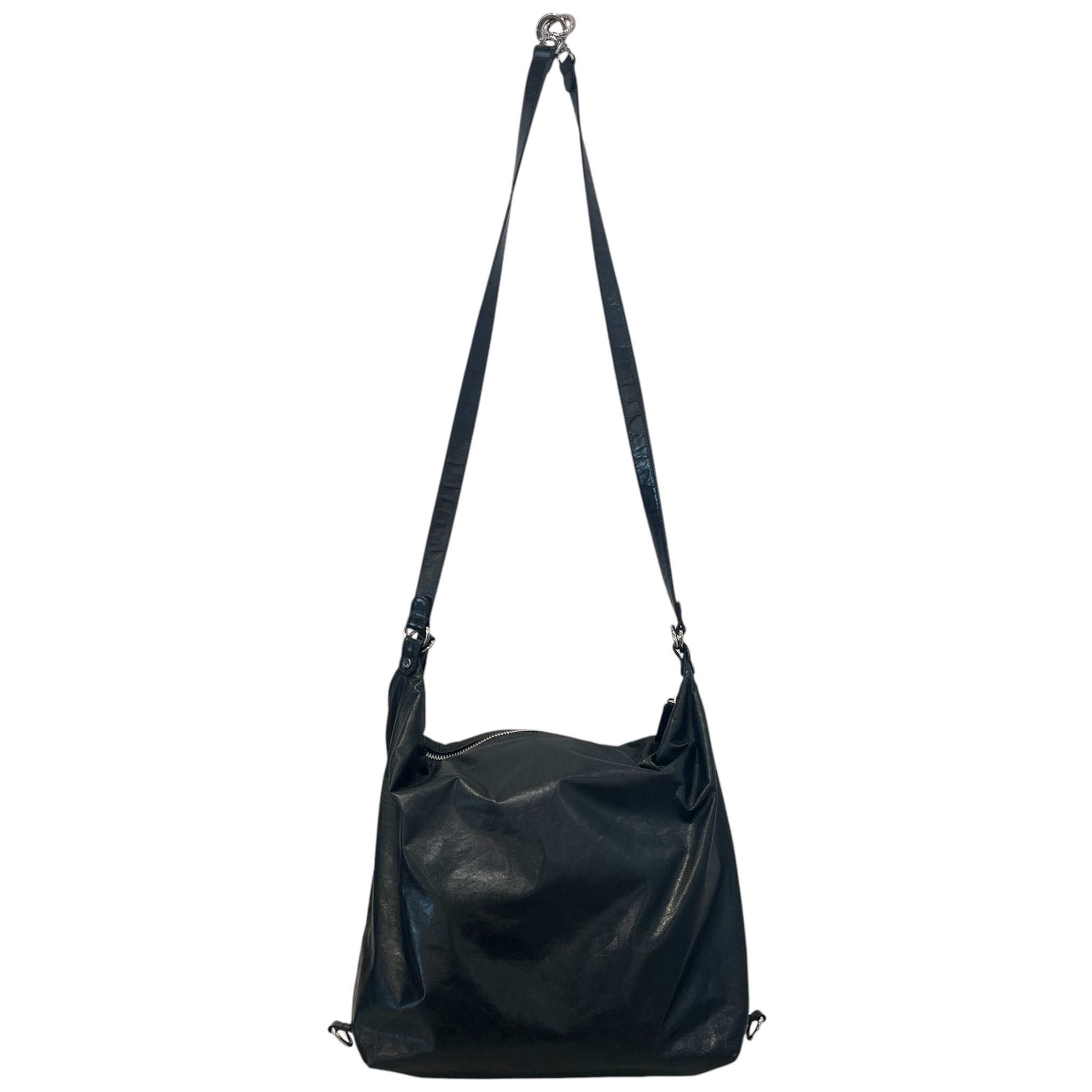 MARNI/Cross Body Bag/Leather/BLK/Convertible lambskin view 2