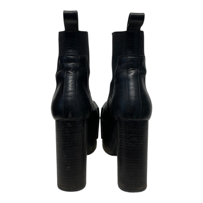 Rick Owens/Hi-Sneakers/EU 39/Leather/BLK/Grill Kiss Heels
