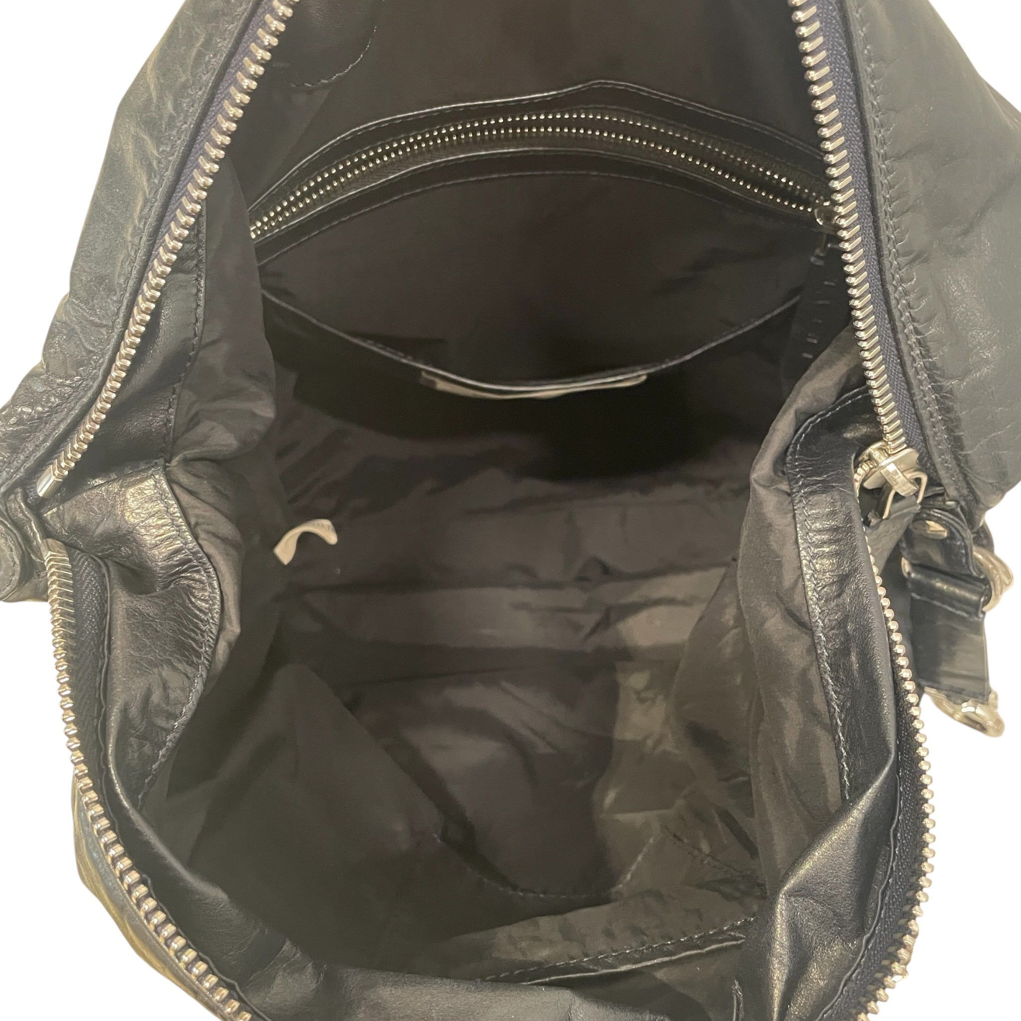 MARNI/Cross Body Bag/Leather/BLK/Convertible lambskin view 4
