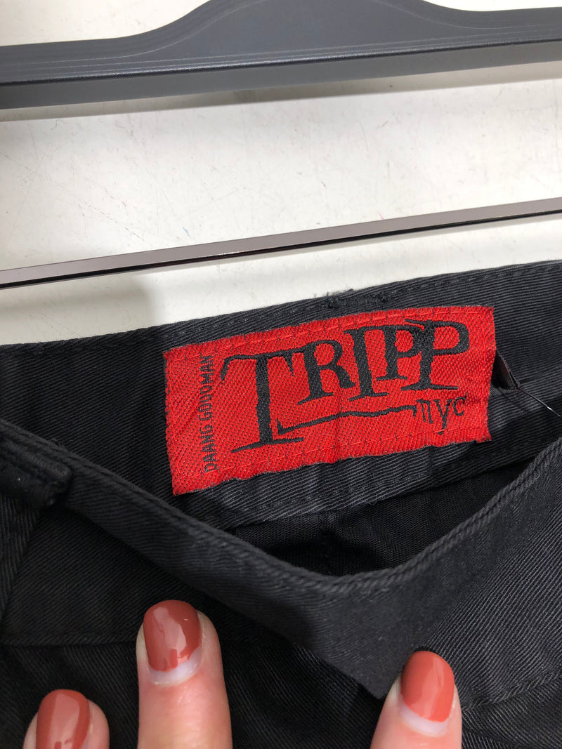 TRIPP NYC/Long Skirt/L/Cotton/BLK/