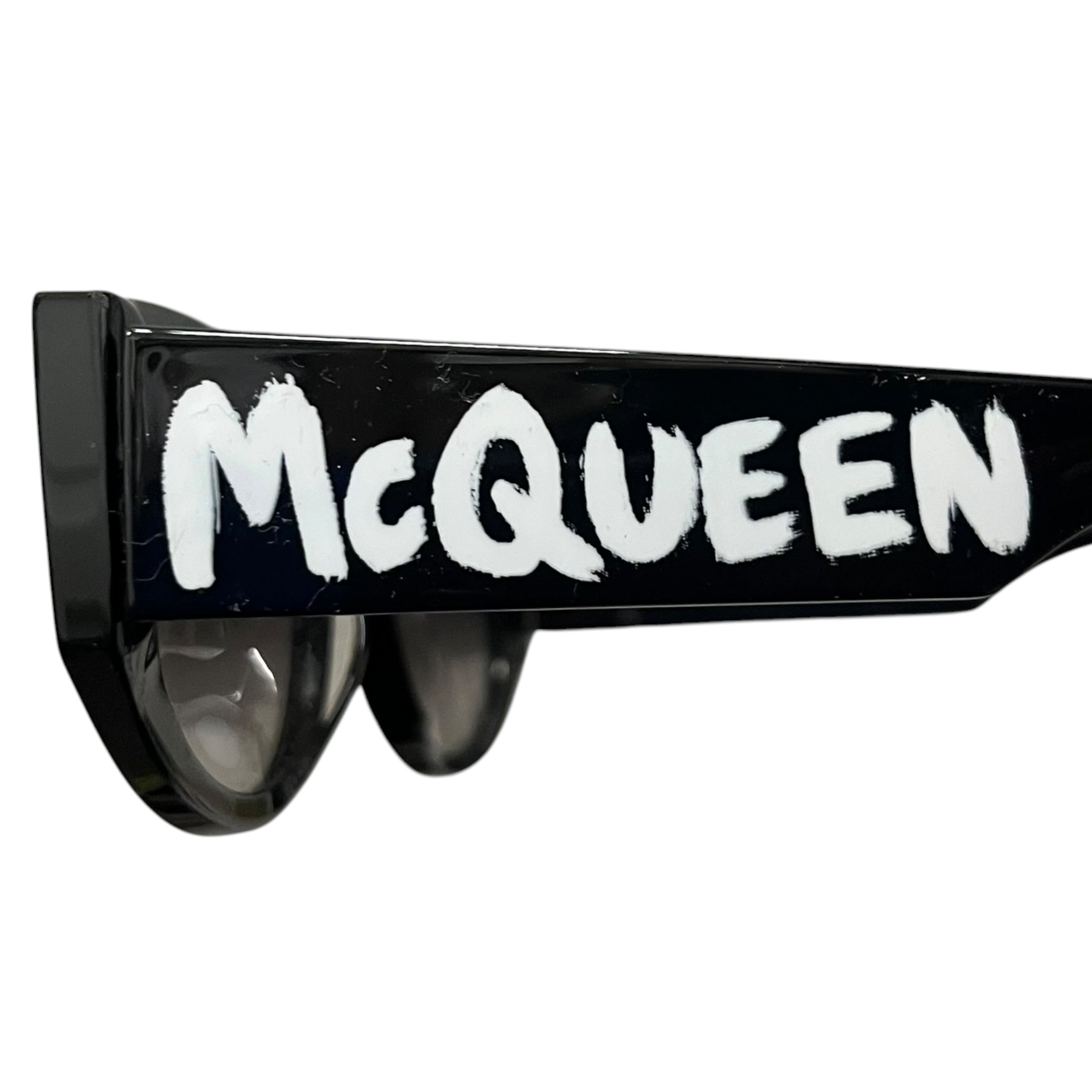 Alexander McQueen/Sunglasses/Celluloid/BLK/AM0330S view 3