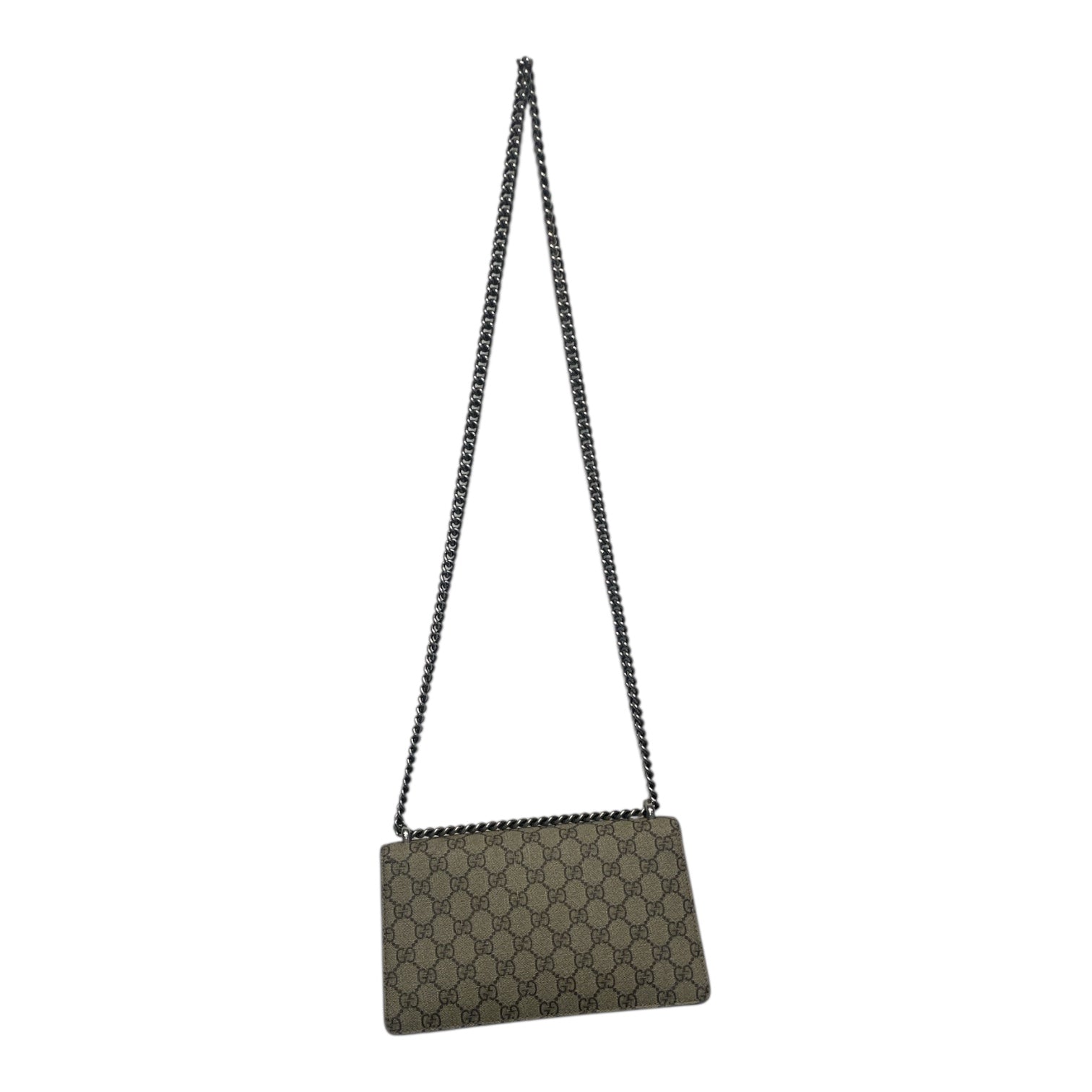 GUCCI/Cross Body Bag/Monogram/Leather/KHK/Dinosours view 2