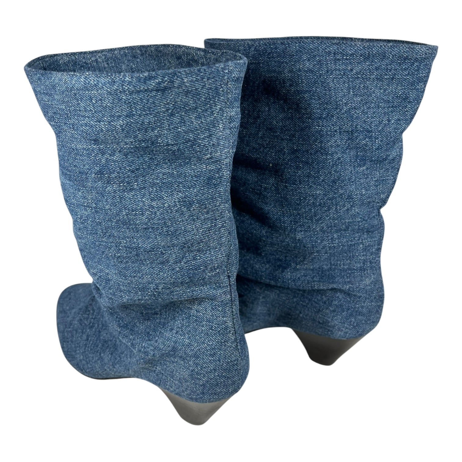 ISABEL MARANT/Heels/EU 36/Denim/IDG/DENIM SLOUCH BOOTS view 2