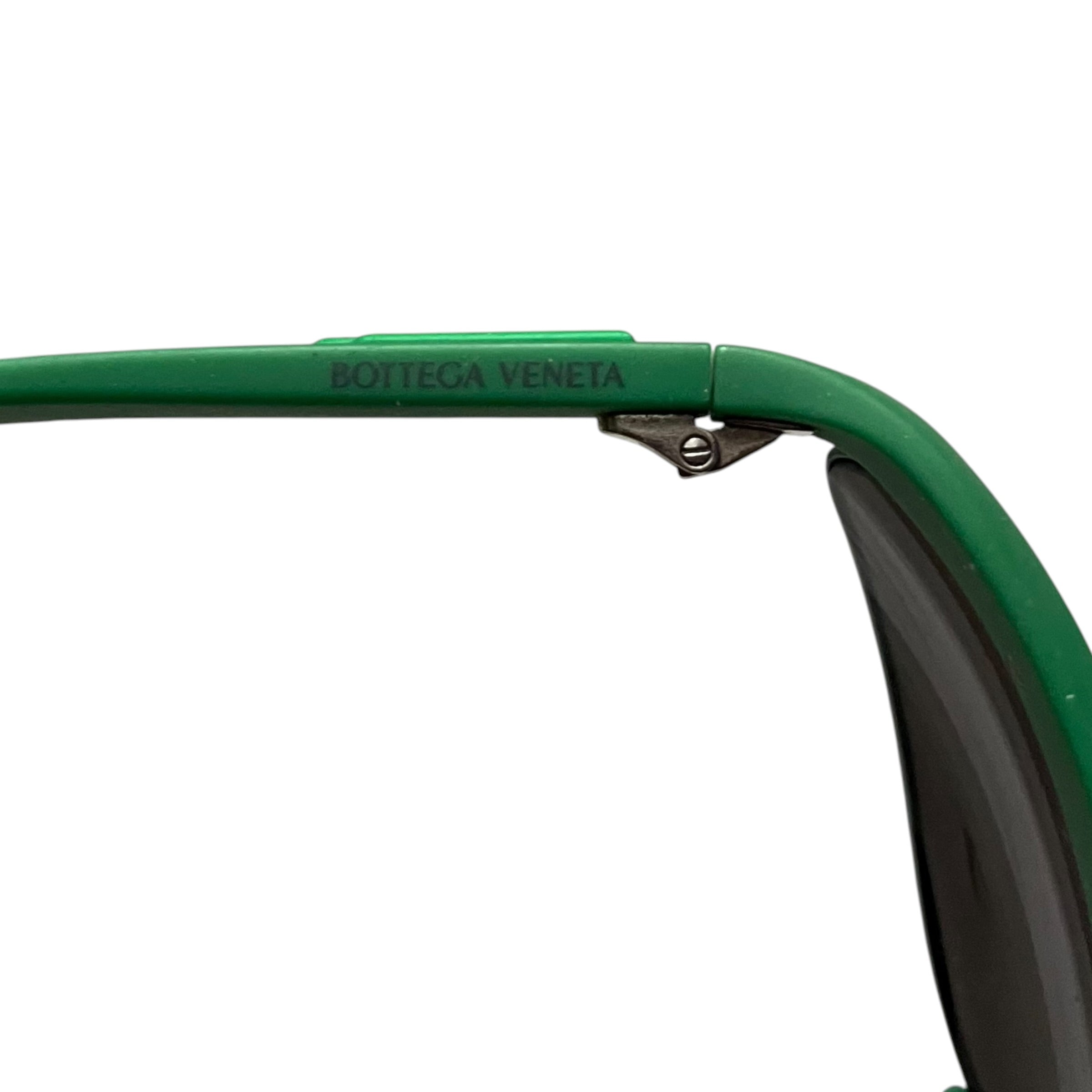 BOTTEGA VENETA/Sunglasses/OS/Celluloid/GRN/ view 3