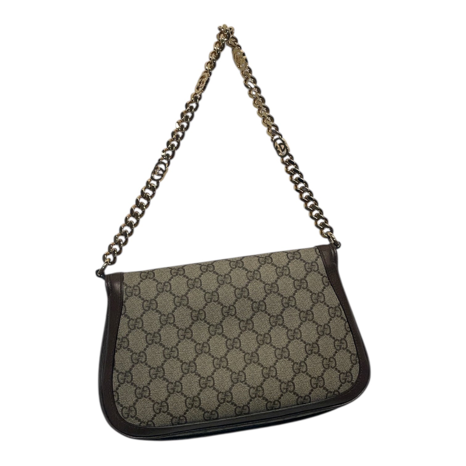 GUCCI/Hand Bag/Monogram/Leather/BEG/BLONDIE MEDIUM view 2