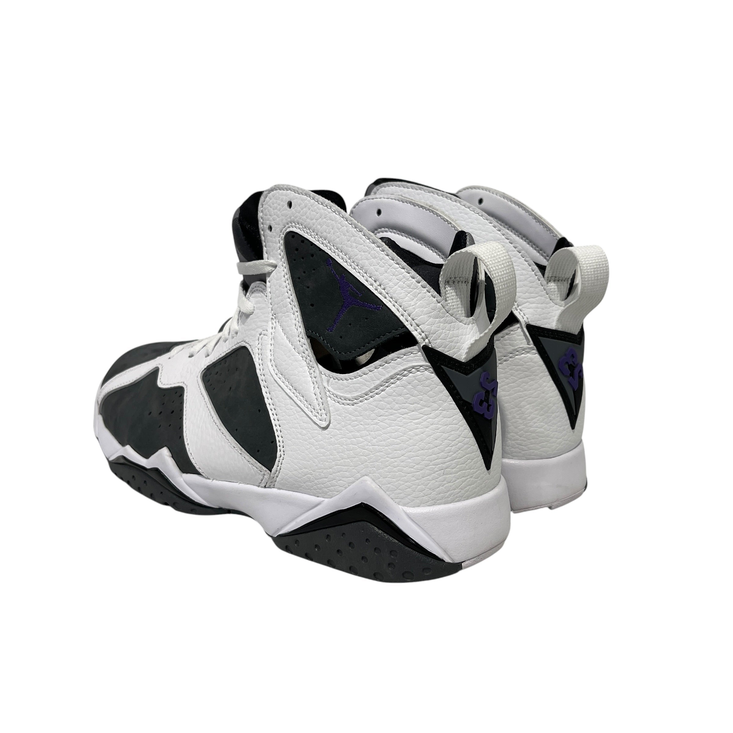 NIKE/Hi-Sneakers/US 10.5/Suede/GRY/flint 7s view 2