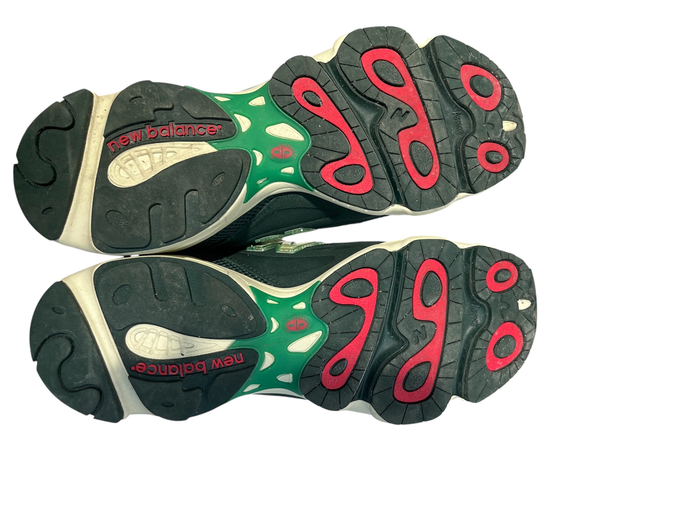 NEW BALANCE/Low-Sneakers/US 10.5/Suede/GRN/New Balance x Concepts 1000 view 4