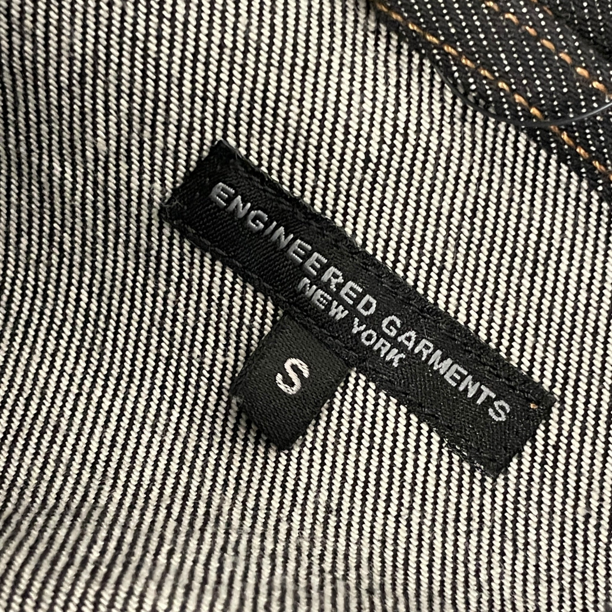 Engineered Garments/Denim Jkt/S/Denim/BLK/2 chest pckt view 3