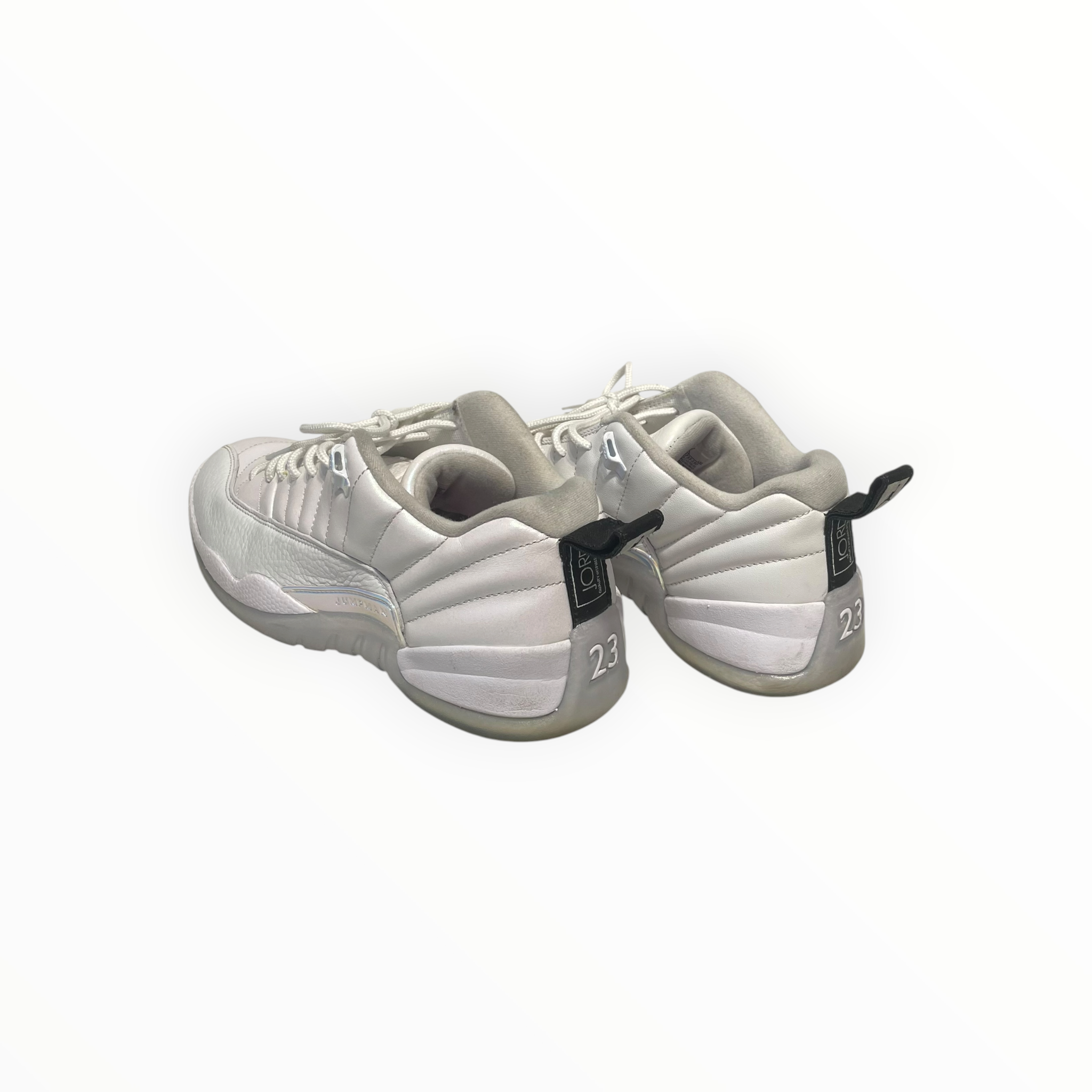 NIKE/AIR JORDAN 12 RETRO LOW EASTER/Low-Sneakers/US 9.5/Leather/WHT/DB0733-190 view 2