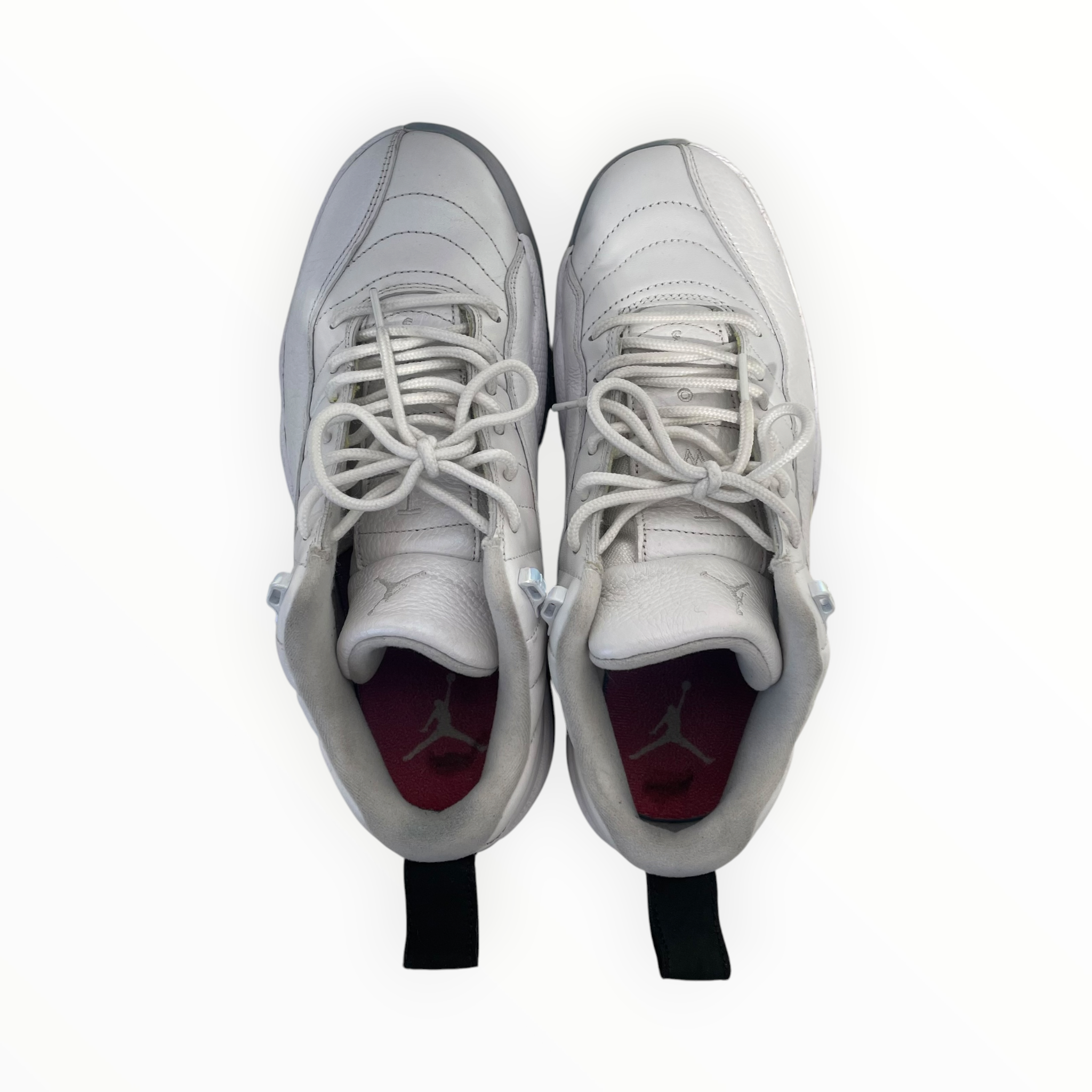 NIKE/AIR JORDAN 12 RETRO LOW EASTER/Low-Sneakers/US 9.5/Leather/WHT/DB0733-190 view 3