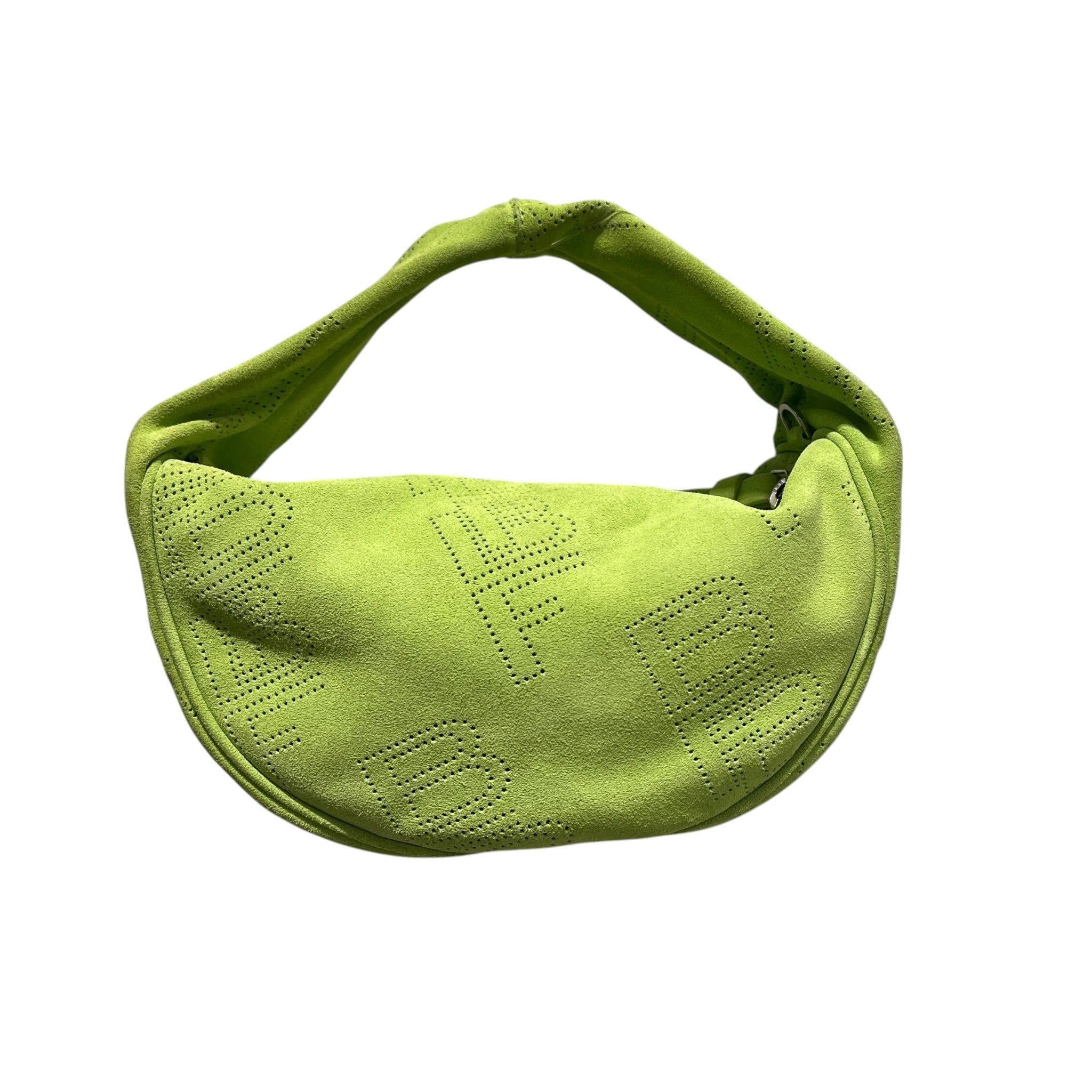 by far/Hand Bag/Leather/GRN/cush perforated view 1